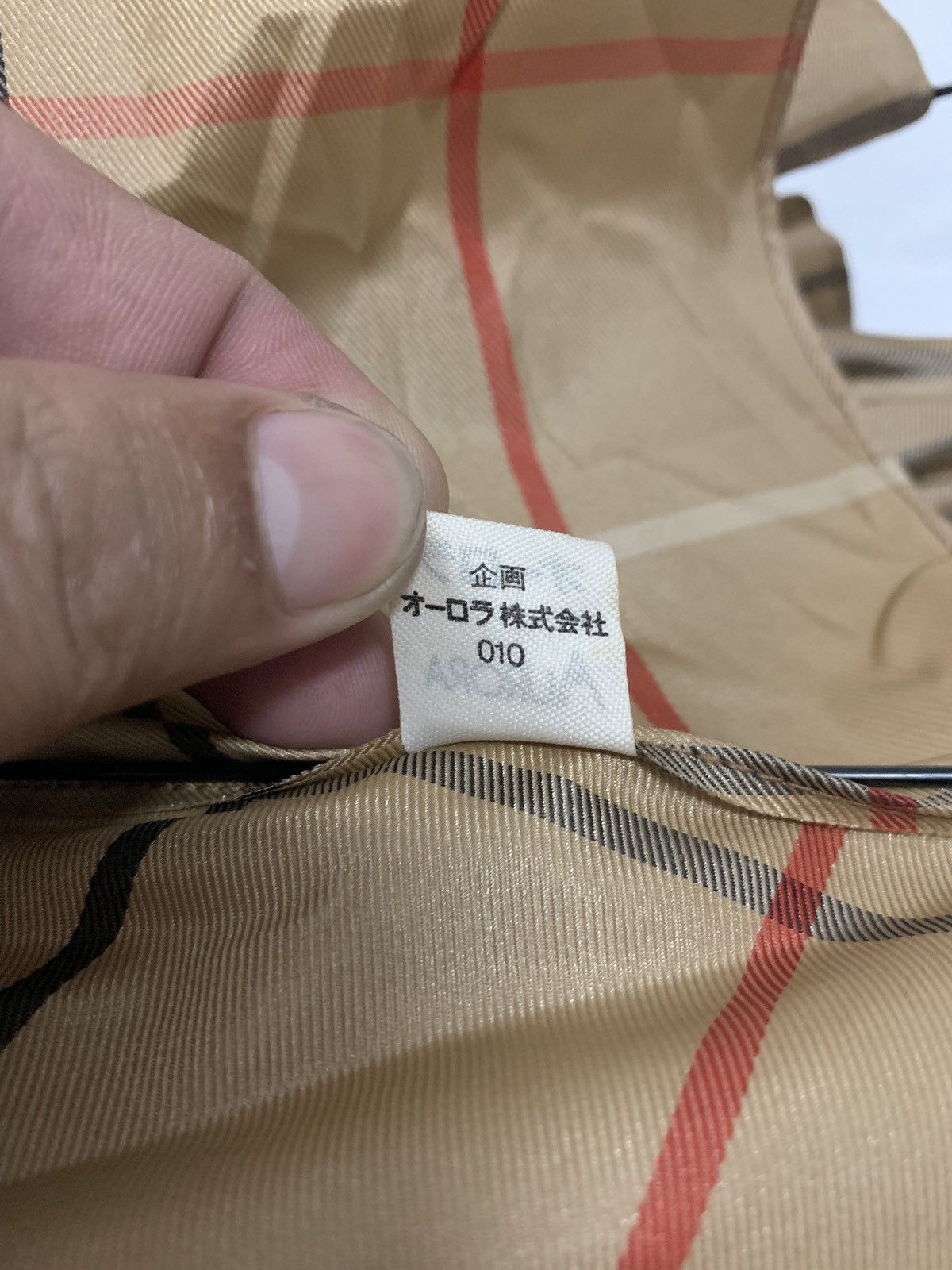 Burberry × Vintage Burberrys Nova Checked Umbrella Made In Japan Size ONE SIZE - 7 Thumbnail