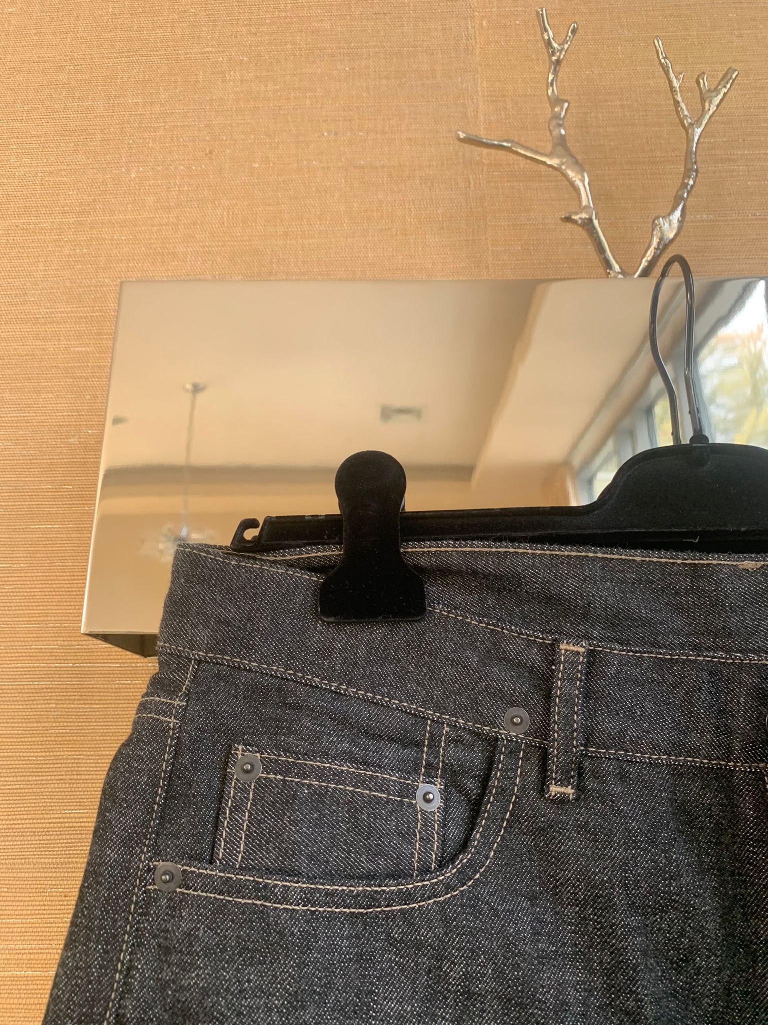 Rick Owens Drkshdw SS17 Torrance Cropped Denim in Unwashed Black Size US 34 / EU 50 - 5 Thumbnail