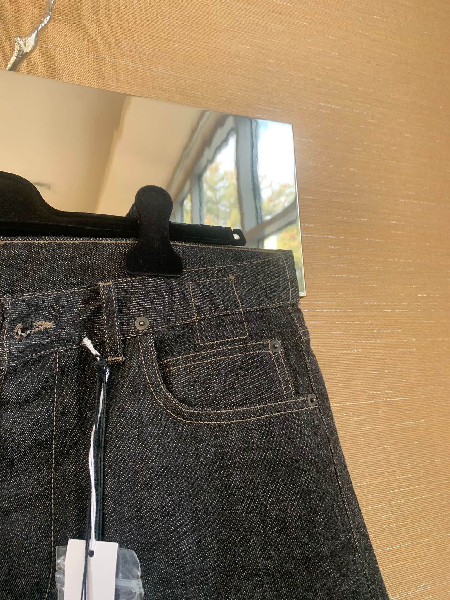 Rick Owens Drkshdw SS17 Torrance Cropped Denim in Unwashed Black Size US 34 / EU 50 - 6 Thumbnail