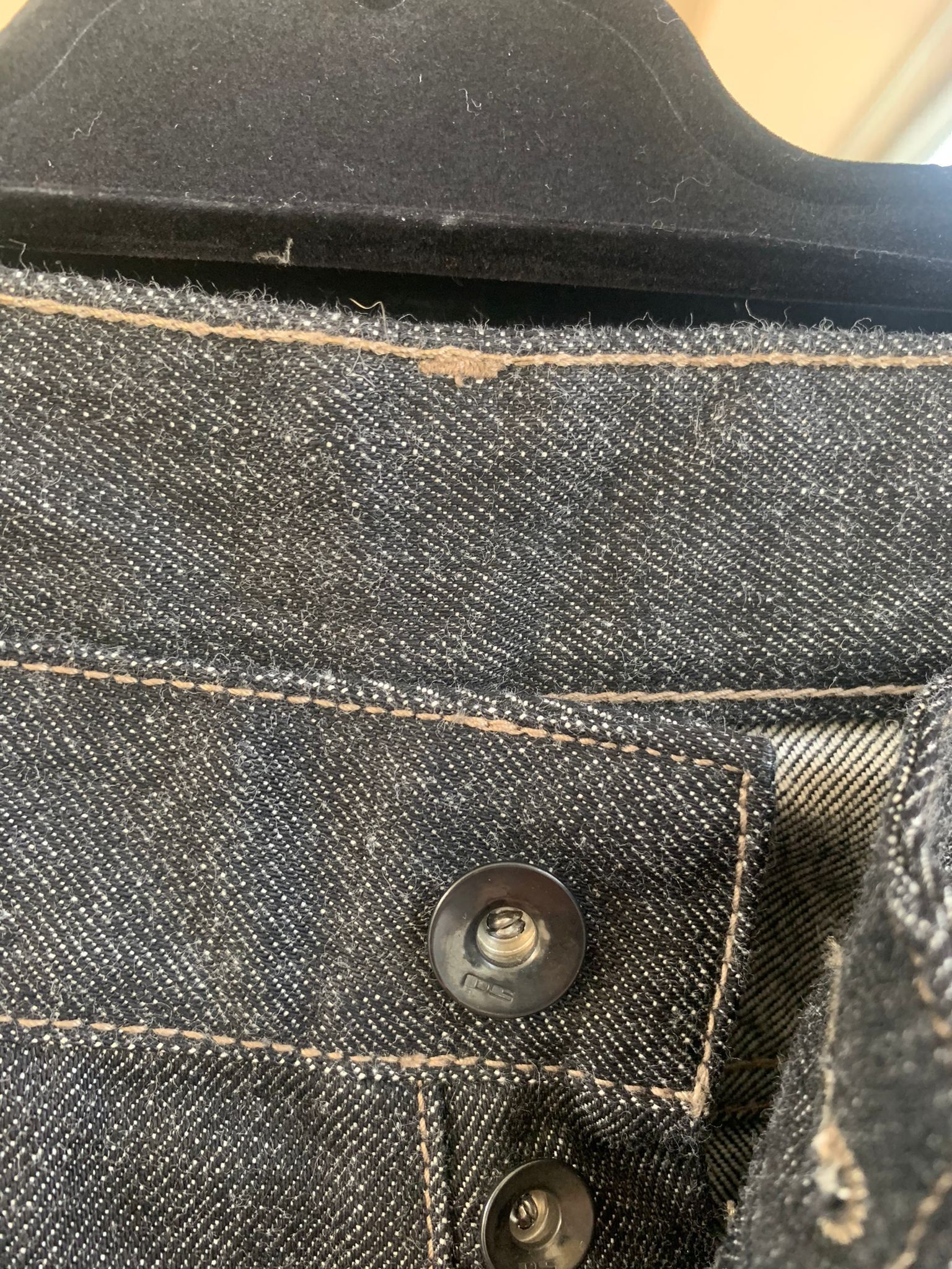 Rick Owens Drkshdw SS17 Torrance Cropped Denim in Unwashed Black Size US 34 / EU 50 - 11 Thumbnail