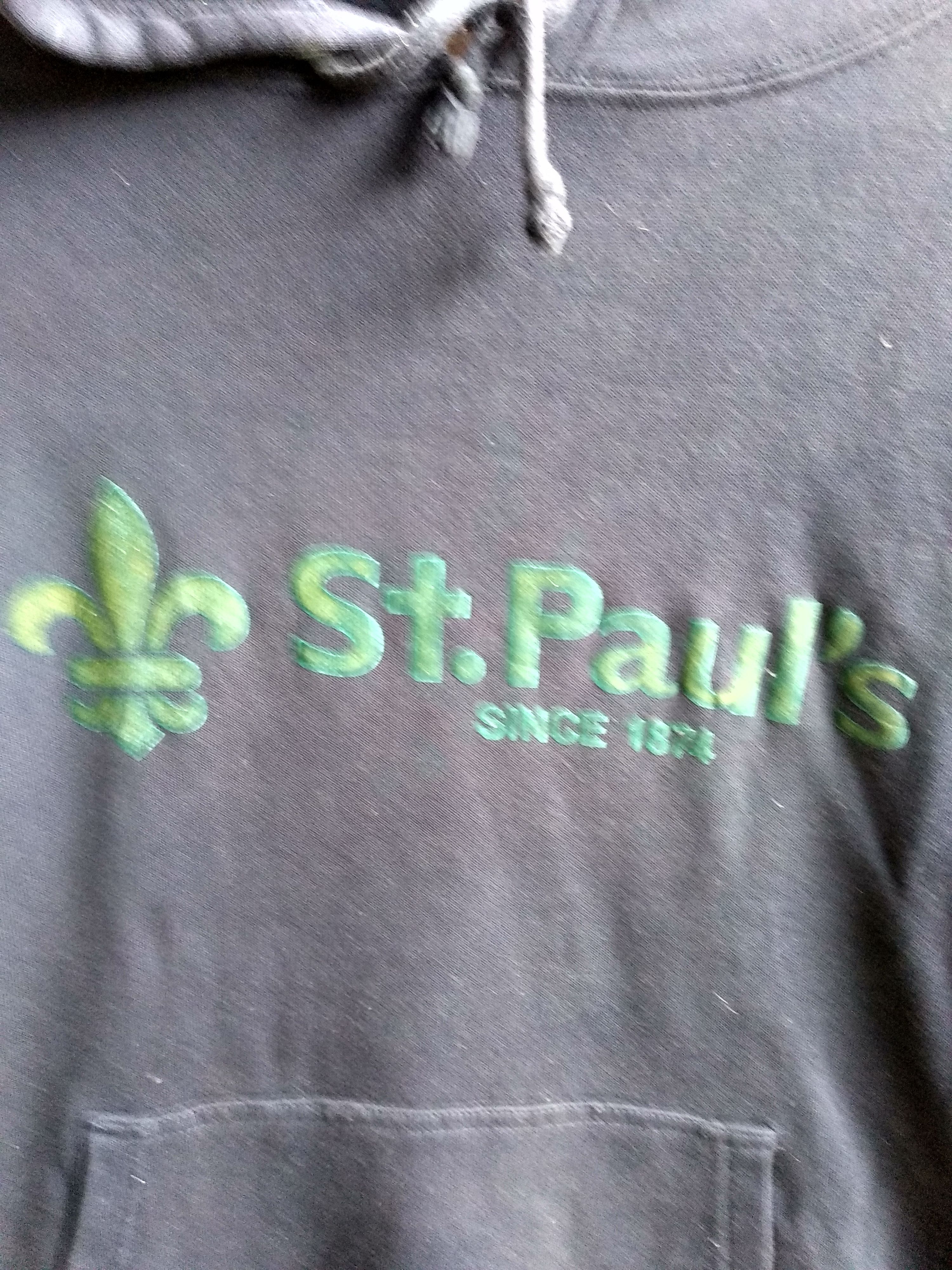 Vintage Vintage St.Paul's Hoodie Sweater/Size M/Dark Blue Colour Size US M / EU 48-50 / 2 - 3 Thumbnail