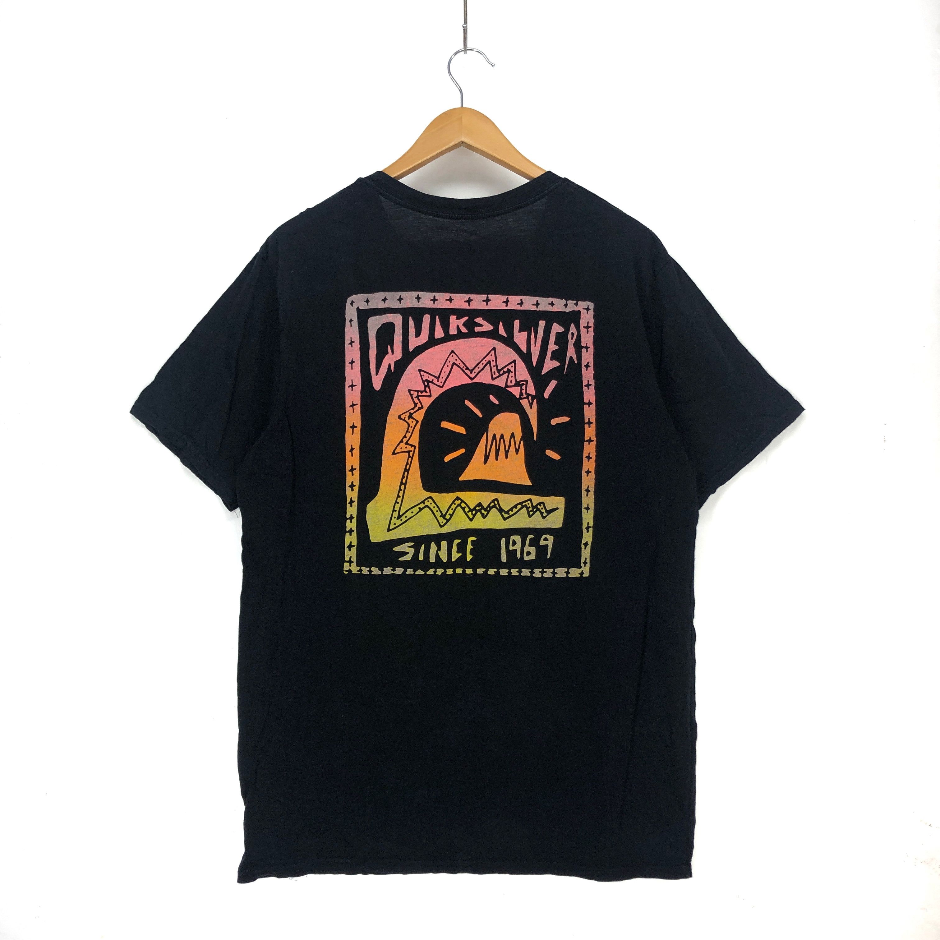 Quiksilver QUIKSILVER Crew Neck T Shirt #1247-44 Size US XL / EU 56 / 4 - 1 Thumbnail