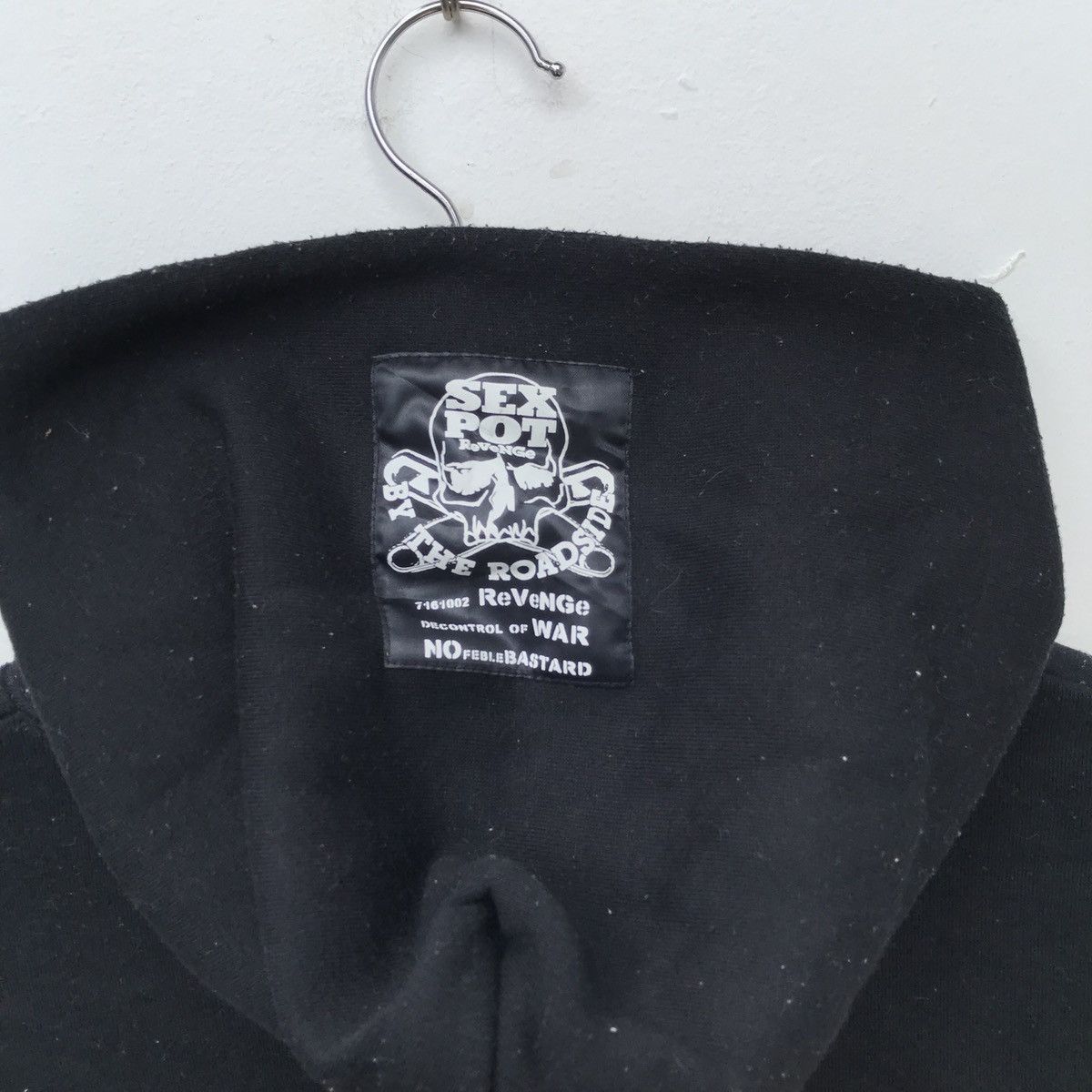 If Six Was Nine × Japanese Brand × Vintage Rare!! Punk Jacket sweatshirt Sex Pot Revenge Hoodie Size US S / EU 44-46 / 1 - 4 Thumbnail