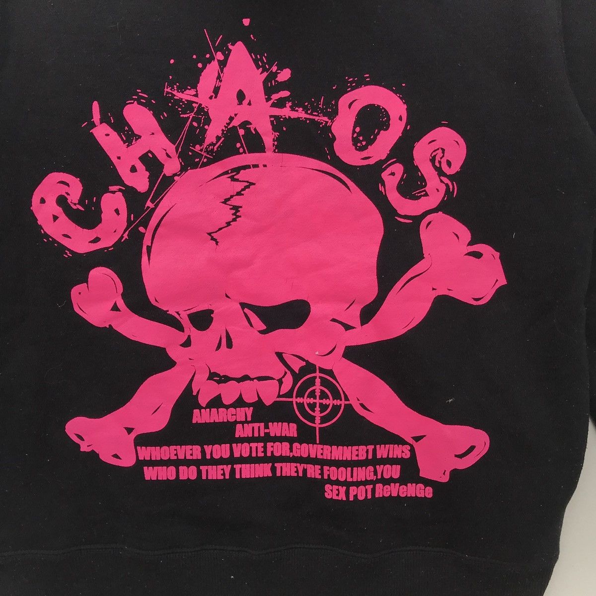 If Six Was Nine × Japanese Brand × Vintage Rare!! Punk Jacket sweatshirt Sex Pot Revenge Hoodie Size US S / EU 44-46 / 1 - 3 Thumbnail