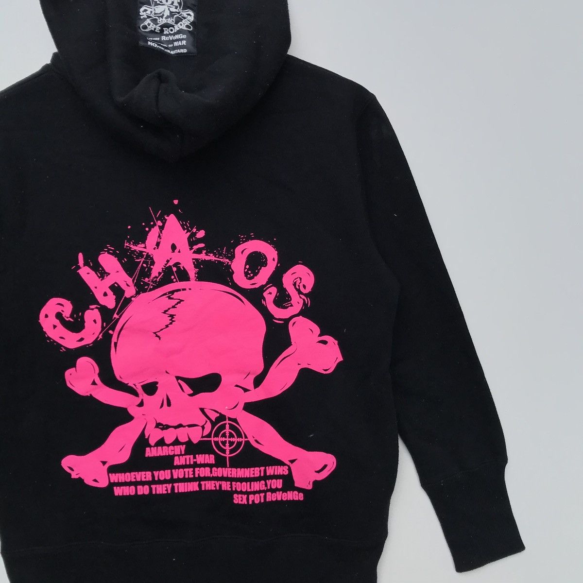 If Six Was Nine × Japanese Brand × Vintage Rare!! Punk Jacket sweatshirt Sex Pot Revenge Hoodie Size US S / EU 44-46 / 1 - 2 Thumbnail