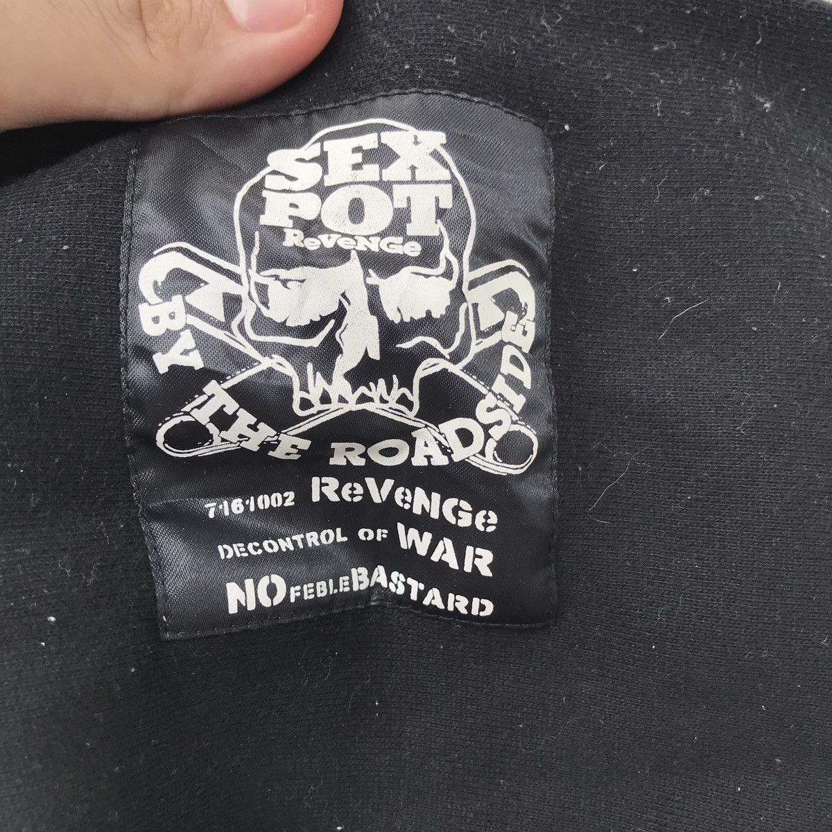 If Six Was Nine × Japanese Brand × Vintage Rare!! Punk Jacket sweatshirt Sex Pot Revenge Hoodie Size US S / EU 44-46 / 1 - 5 Thumbnail