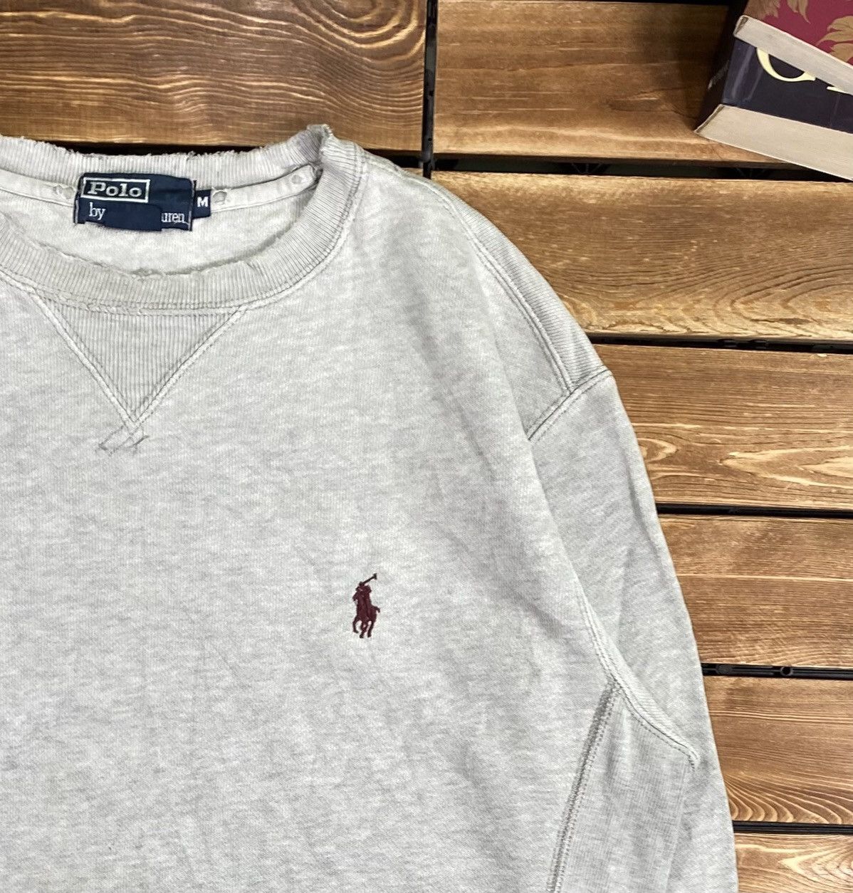 Polo Ralph Lauren × Vintage Vintage Polo Ralph Lauren Small Logo Distressed size M Size US M / EU 48-50 / 2 - 5 Thumbnail