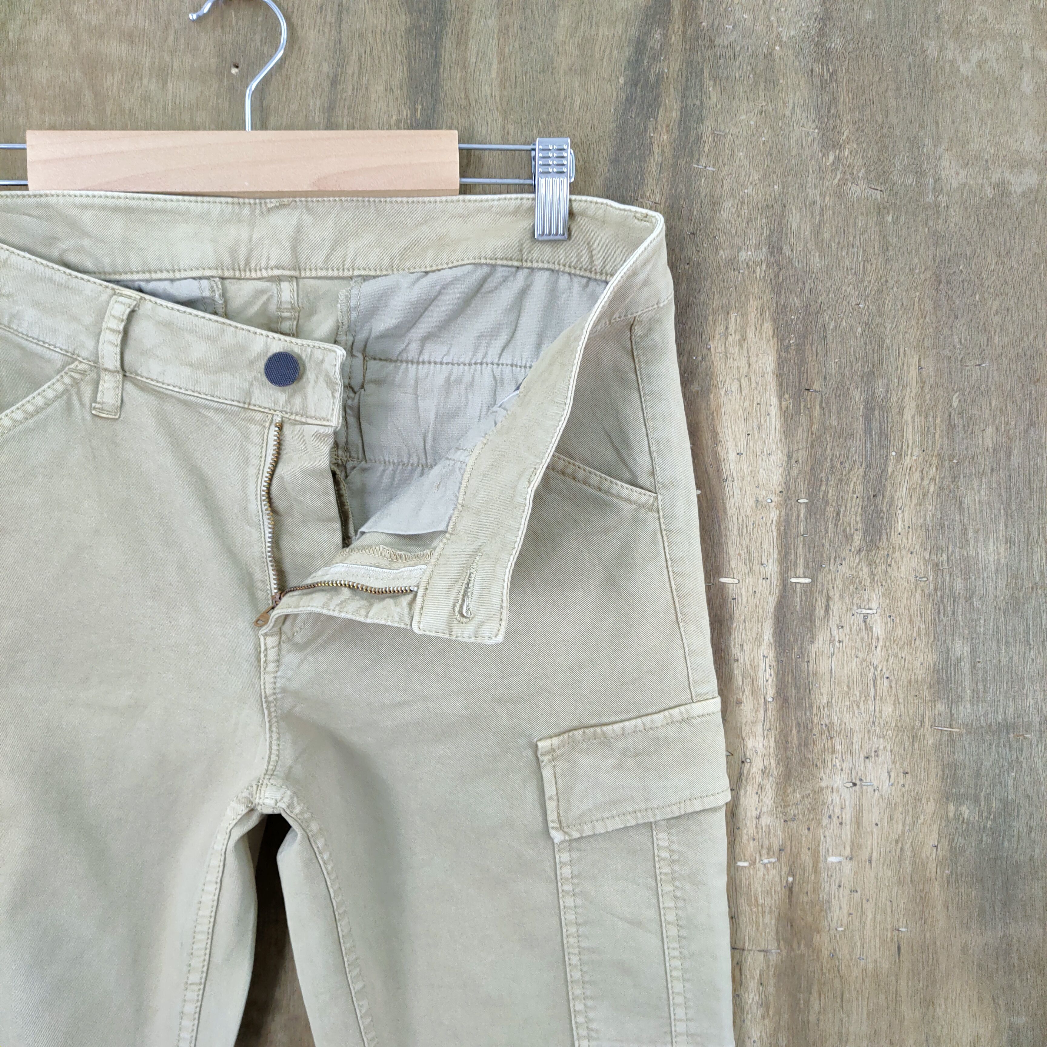 Japanese Brand JAPANESE SKINNY FIT CARGO PANTS Size US 28 / EU 44 - 6 Thumbnail