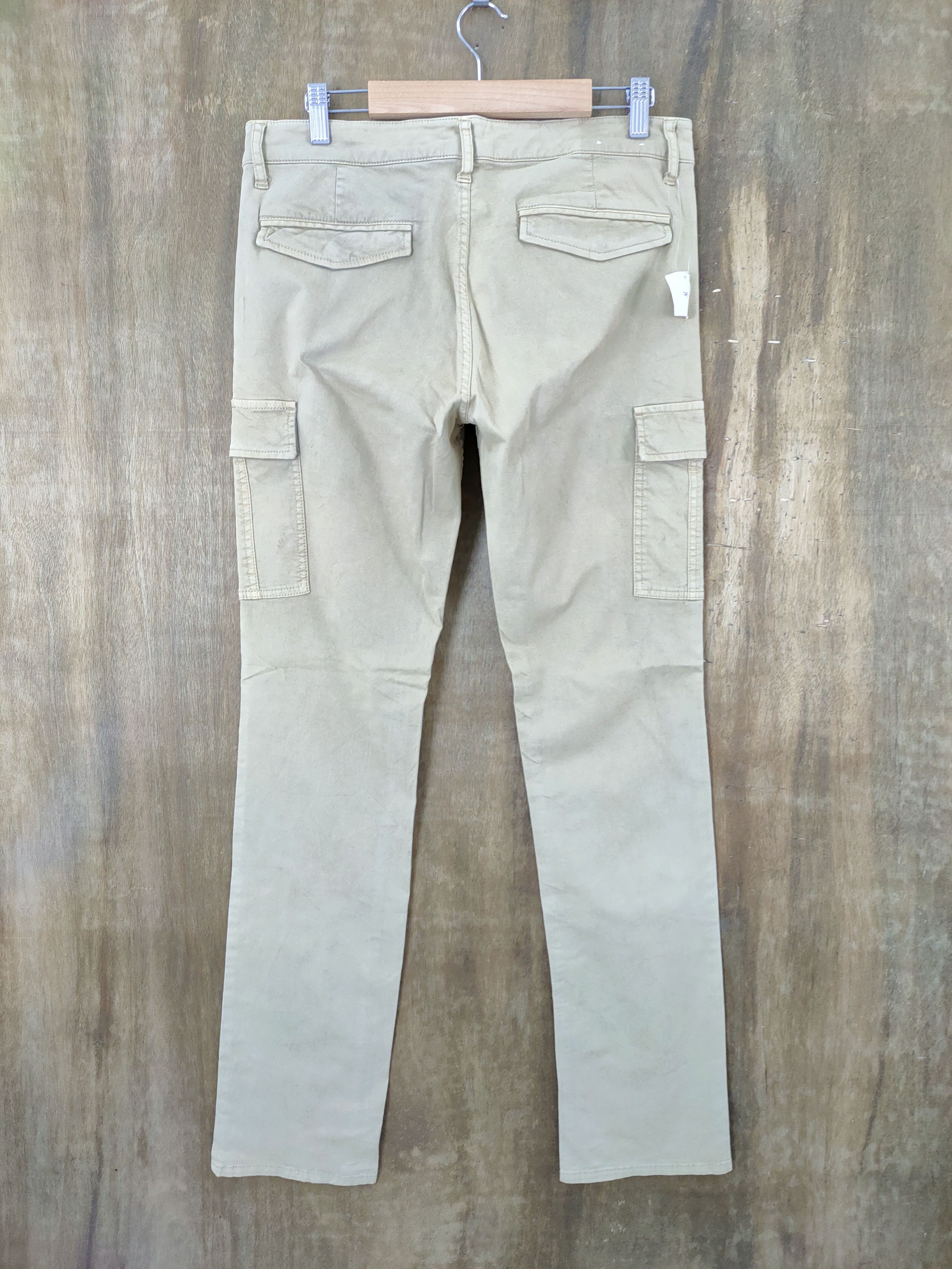 Japanese Brand JAPANESE SKINNY FIT CARGO PANTS Size US 28 / EU 44 - 2 Thumbnail