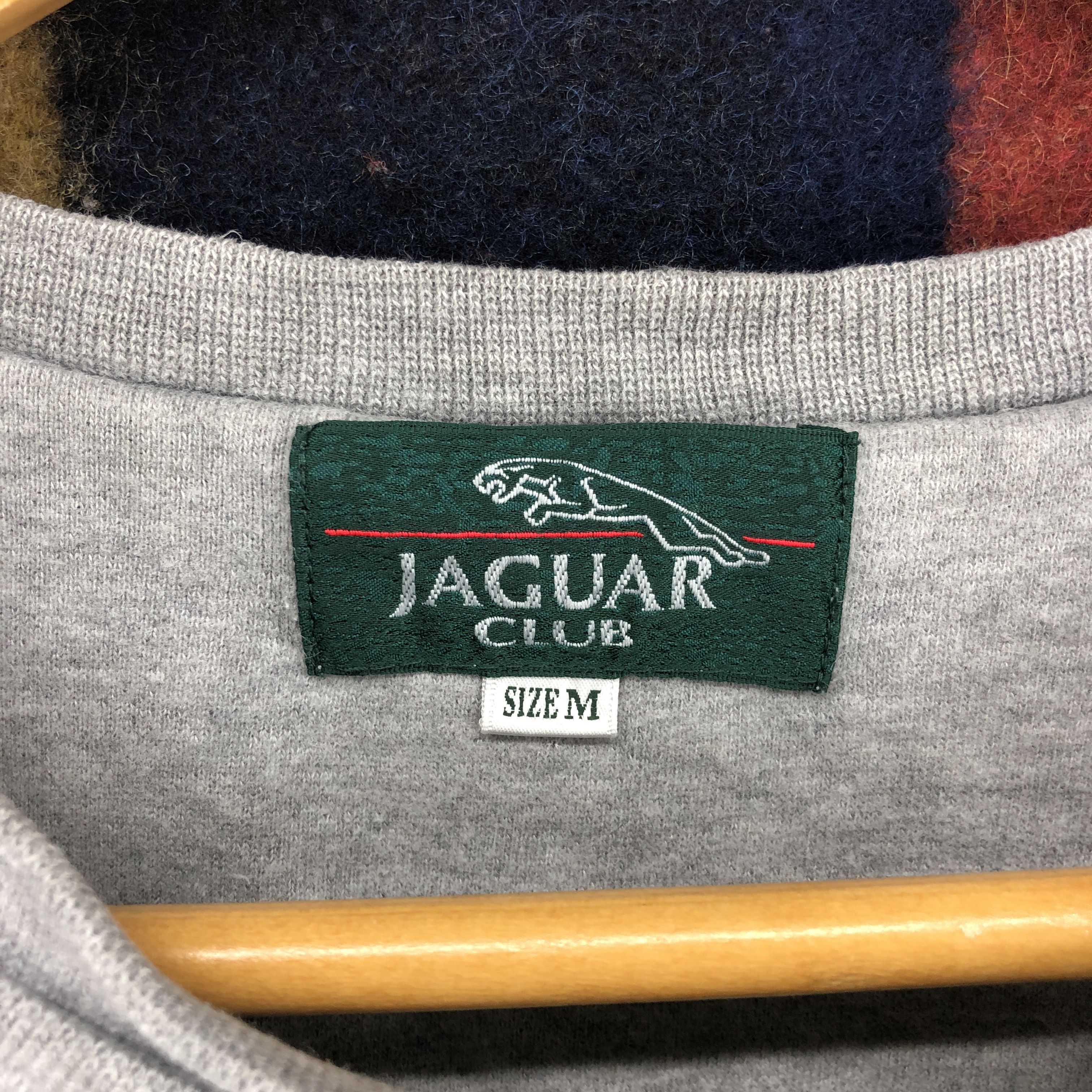 Japanese Brand JAGUAR CLUB Crew Neck Sweatshirt #0372/P Size US M / EU 48-50 / 2 - 4 Thumbnail