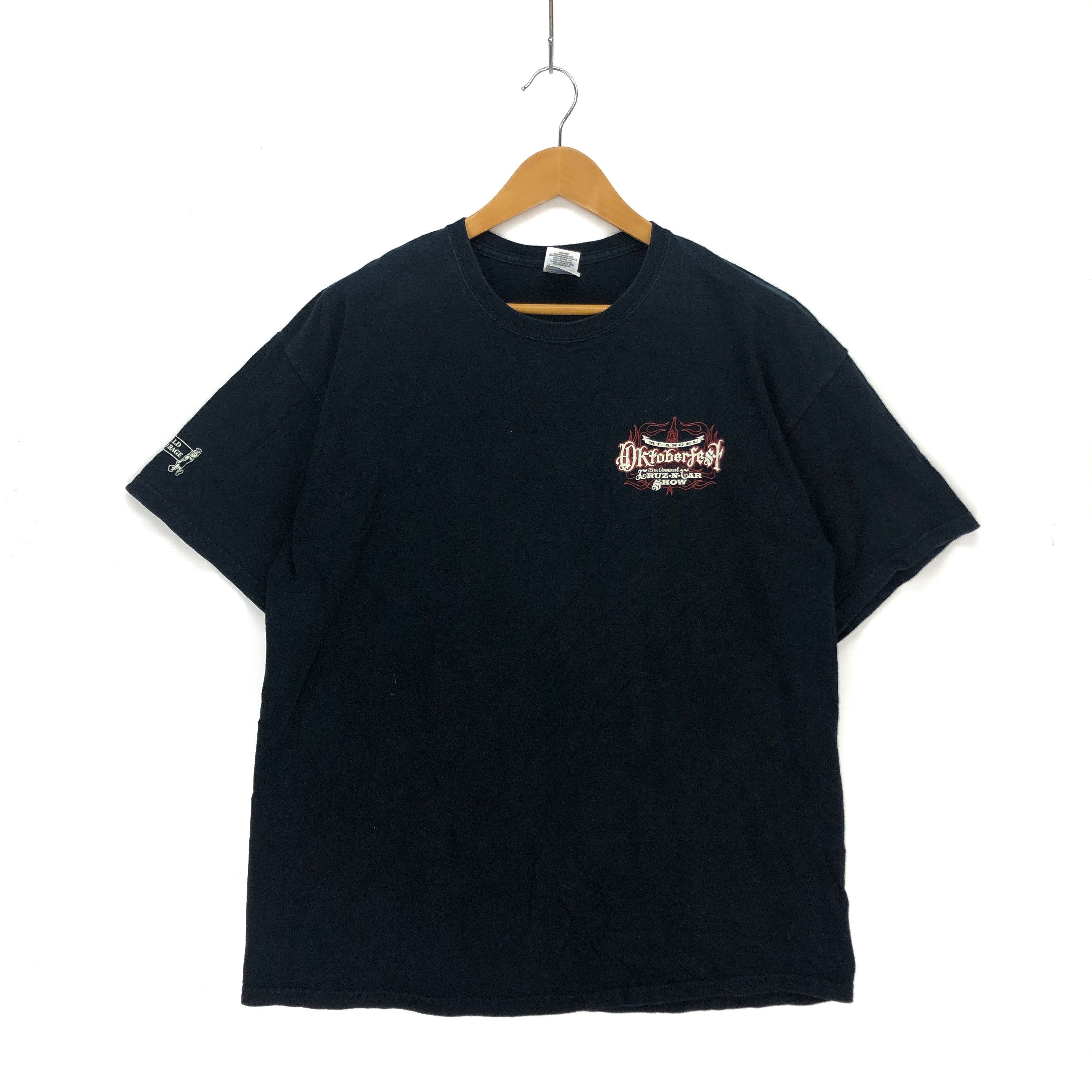 Gildan MT. ANGEL OKTOBER FEST Crew Neck T Shirt #1238-43 Size US XL / EU 56 / 4 - 4 Thumbnail