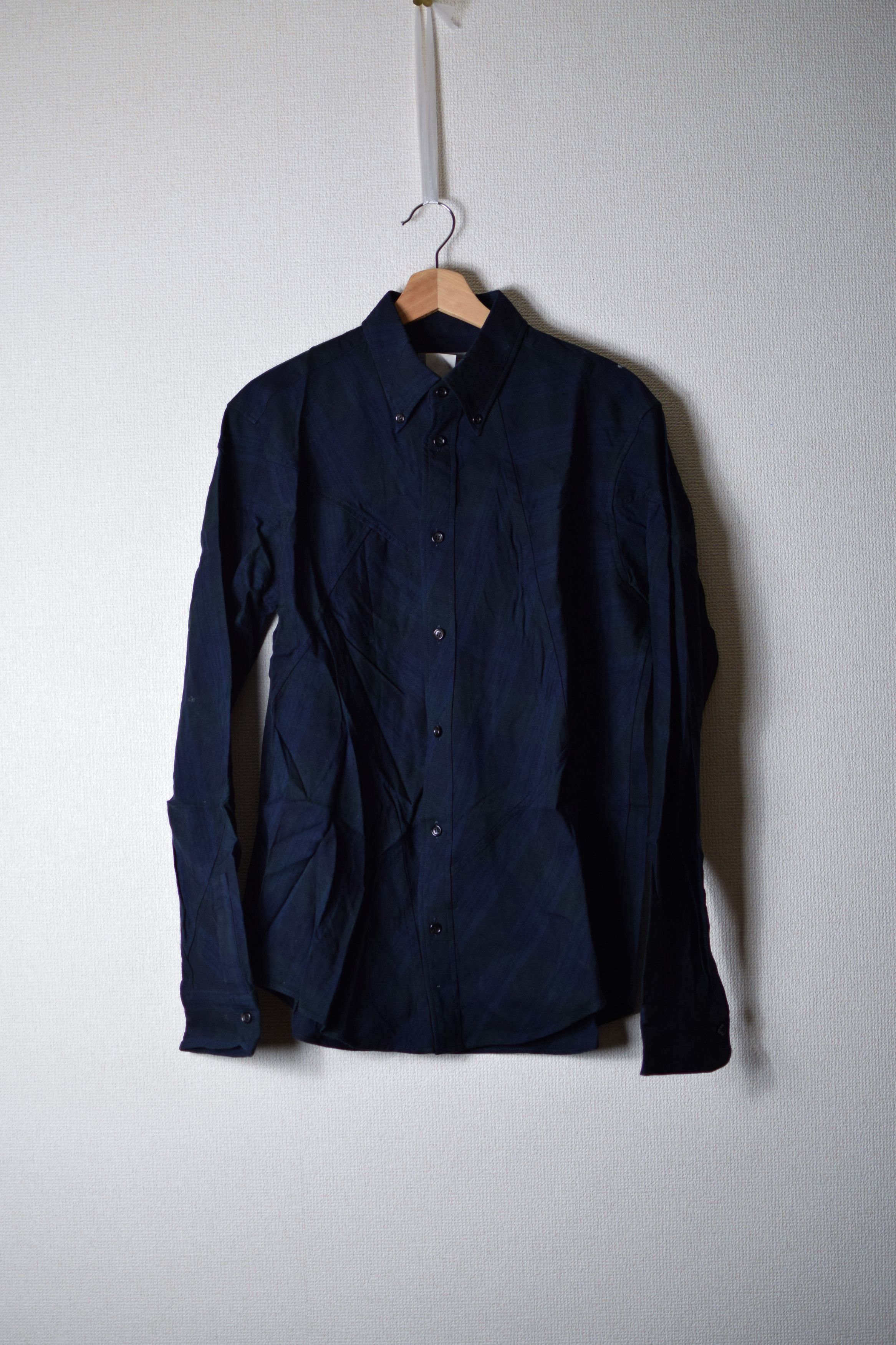 Yohji Yamamoto YYPH Asymmetrical Check Shirt Size US M / EU 48-50 / 2 - 2 Thumbnail