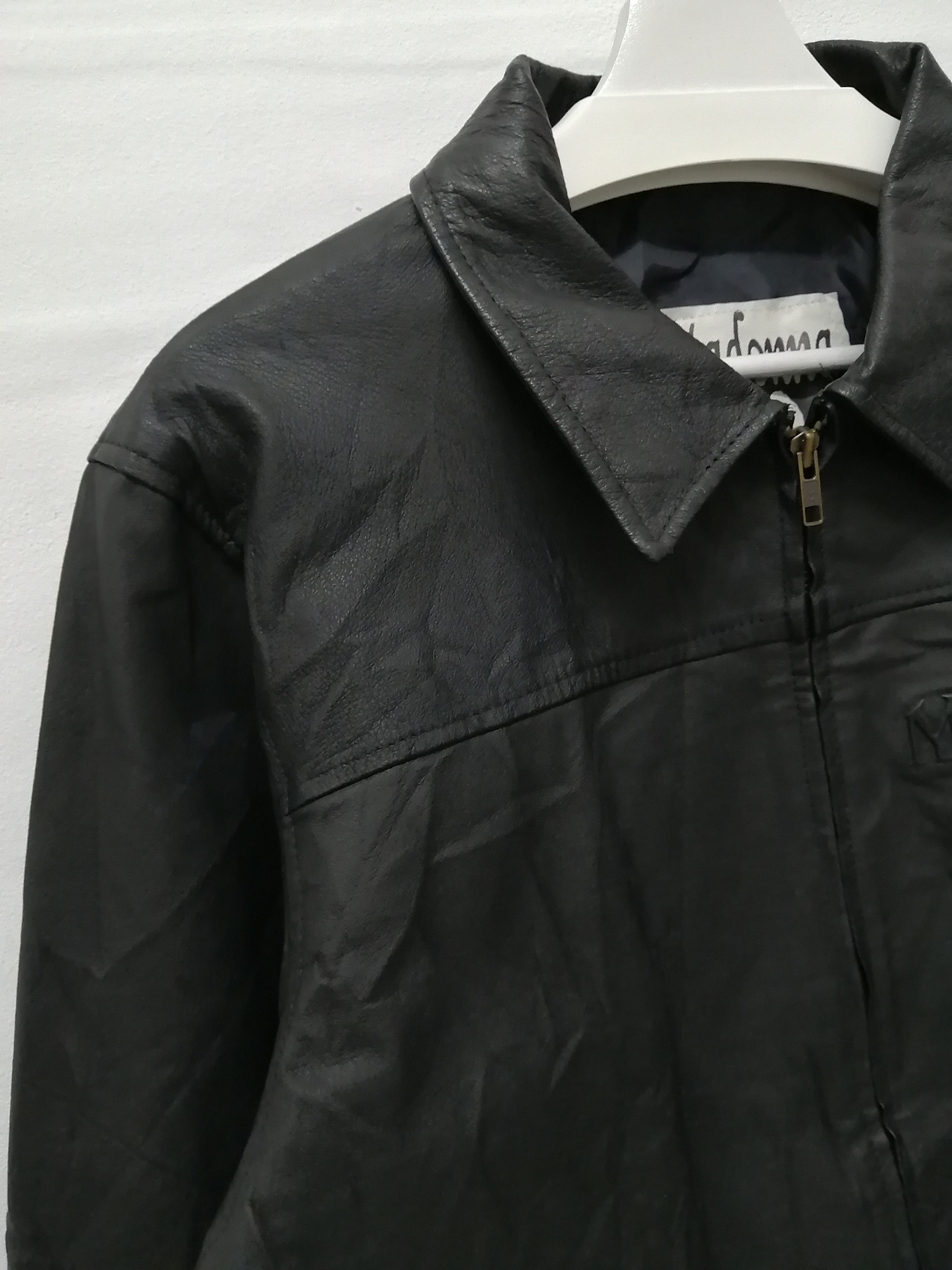 Leather Vintage MADONNA NUDES Leather Jacket Size US L / EU 52-54 / 3 - 8 Thumbnail