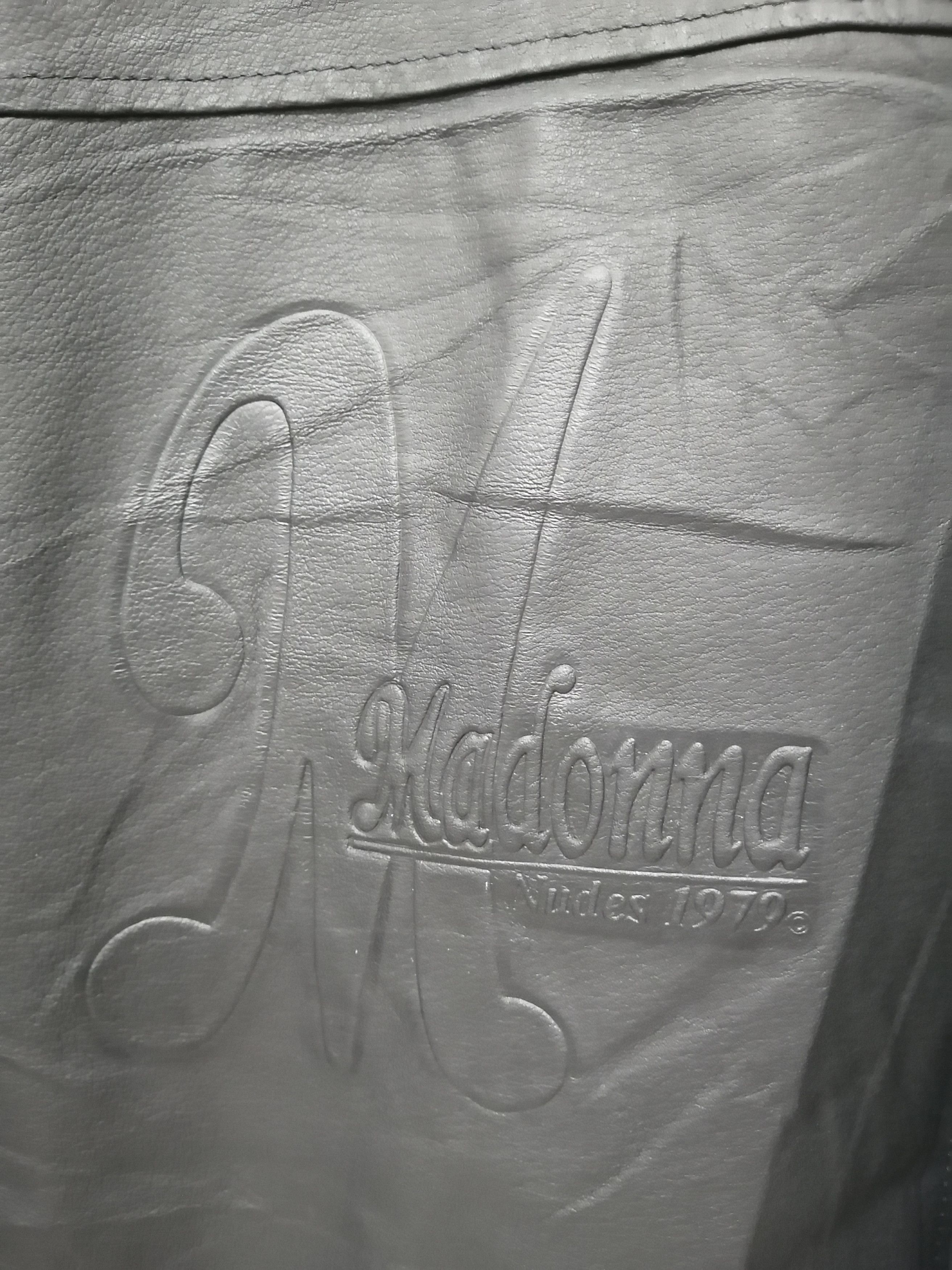 Leather Vintage MADONNA NUDES Leather Jacket Size US L / EU 52-54 / 3 - 5 Thumbnail