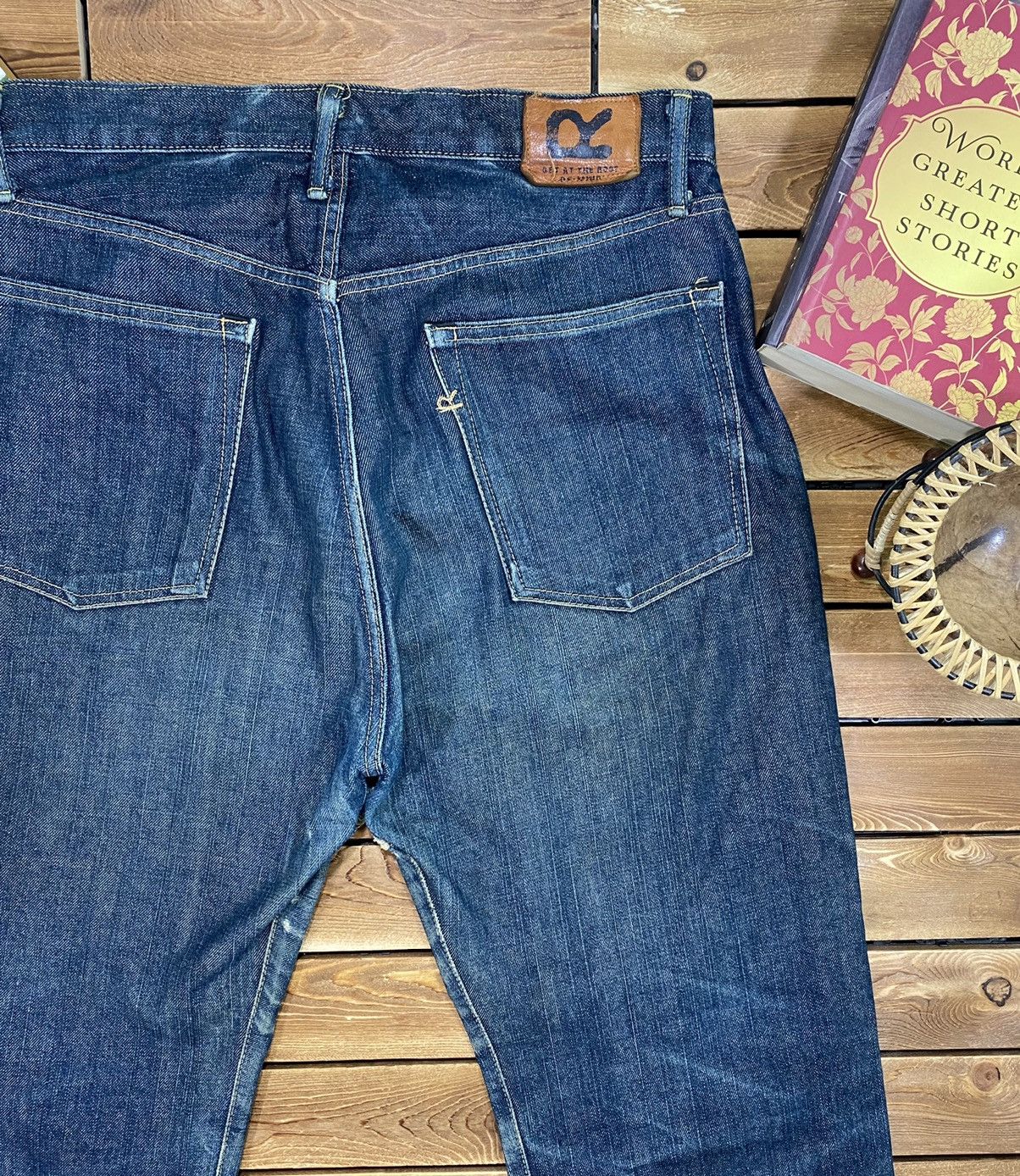 45rpm × Japanese Brand × Vintage Vintage 45rpm Denim Faded natural size 34 japanese brand Size US 34 / EU 50 - 11 Thumbnail