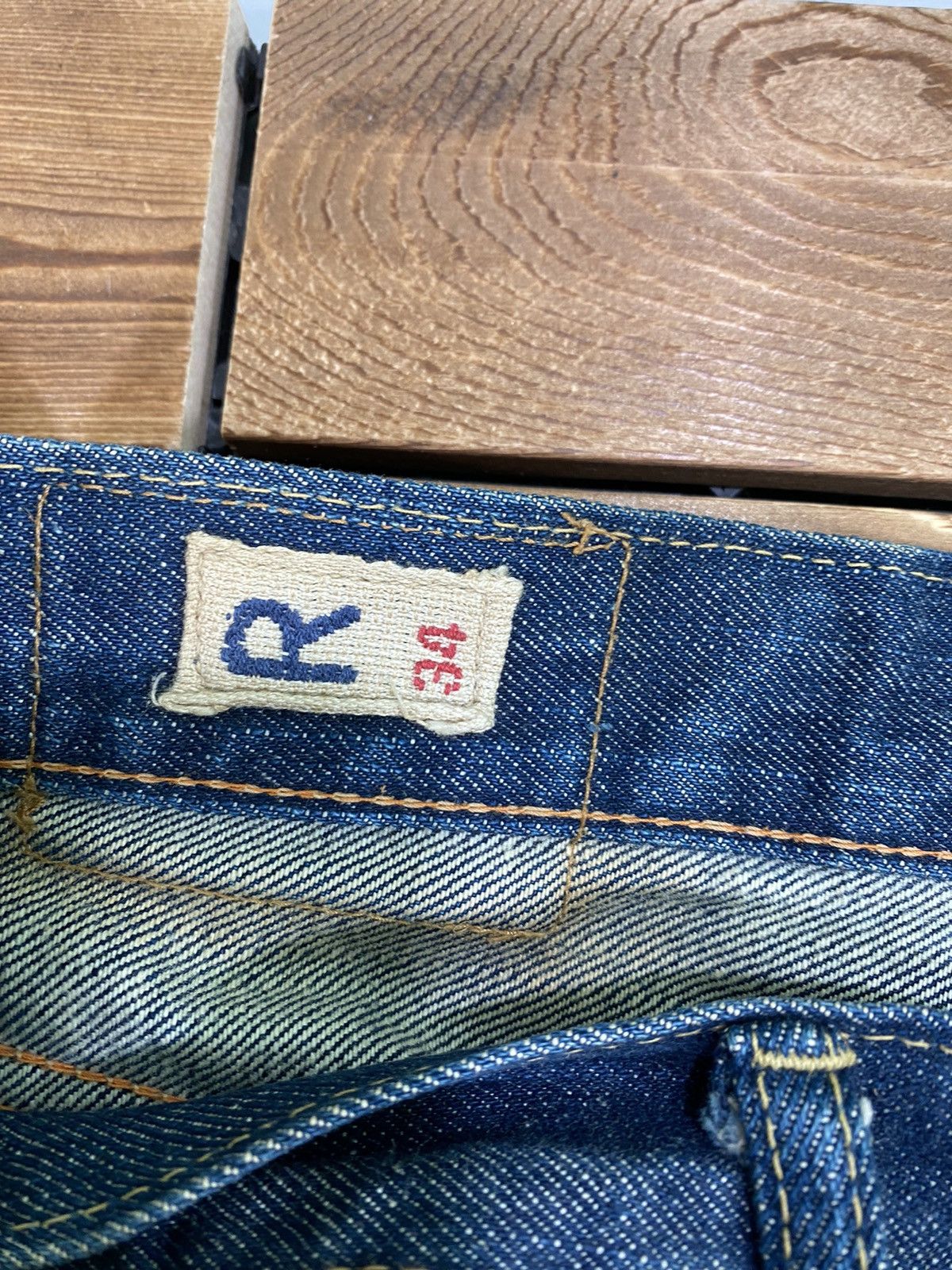 45rpm × Japanese Brand × Vintage Vintage 45rpm Denim Faded natural size 34 japanese brand Size US 34 / EU 50 - 9 Thumbnail