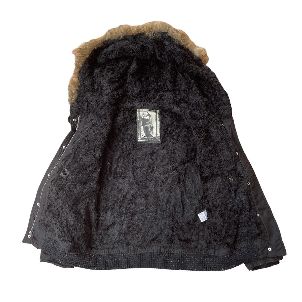 If Six Was Nine × Japanese Brand × Le Grande Bleu (L.G.B.) SPIRAL GIRL FOR INDENPENTLY FUR CHINESE RACOON GOTHIC JACKET Size M / US 6-8 / IT 42-44 - 3 Thumbnail