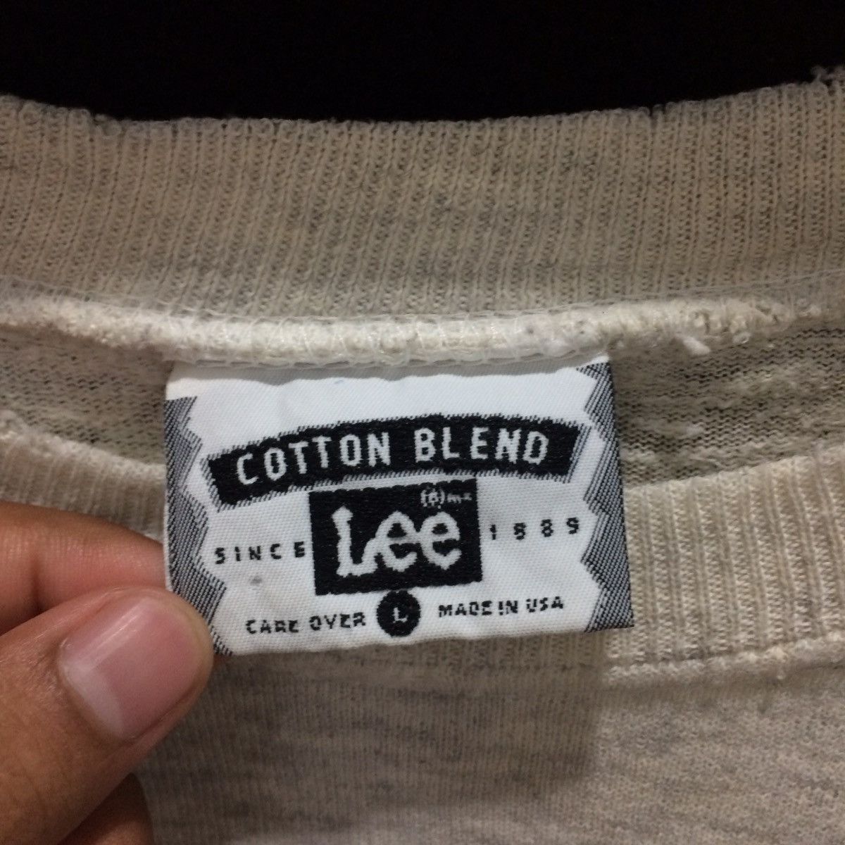 Lee Vintage Lee Big Logo Sweatshirt Size US M / EU 48-50 / 2 - 3 Thumbnail
