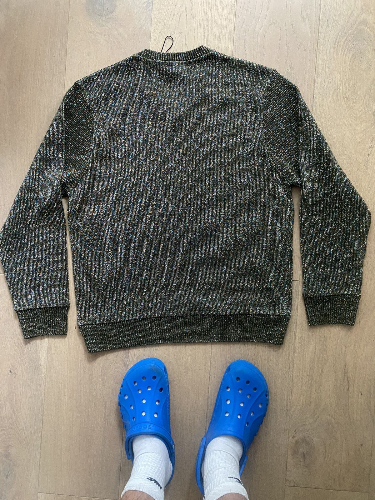 Supreme Supreme lurex glitter sweater sz M Size US M / EU 48-50 / 2 - 2 Thumbnail