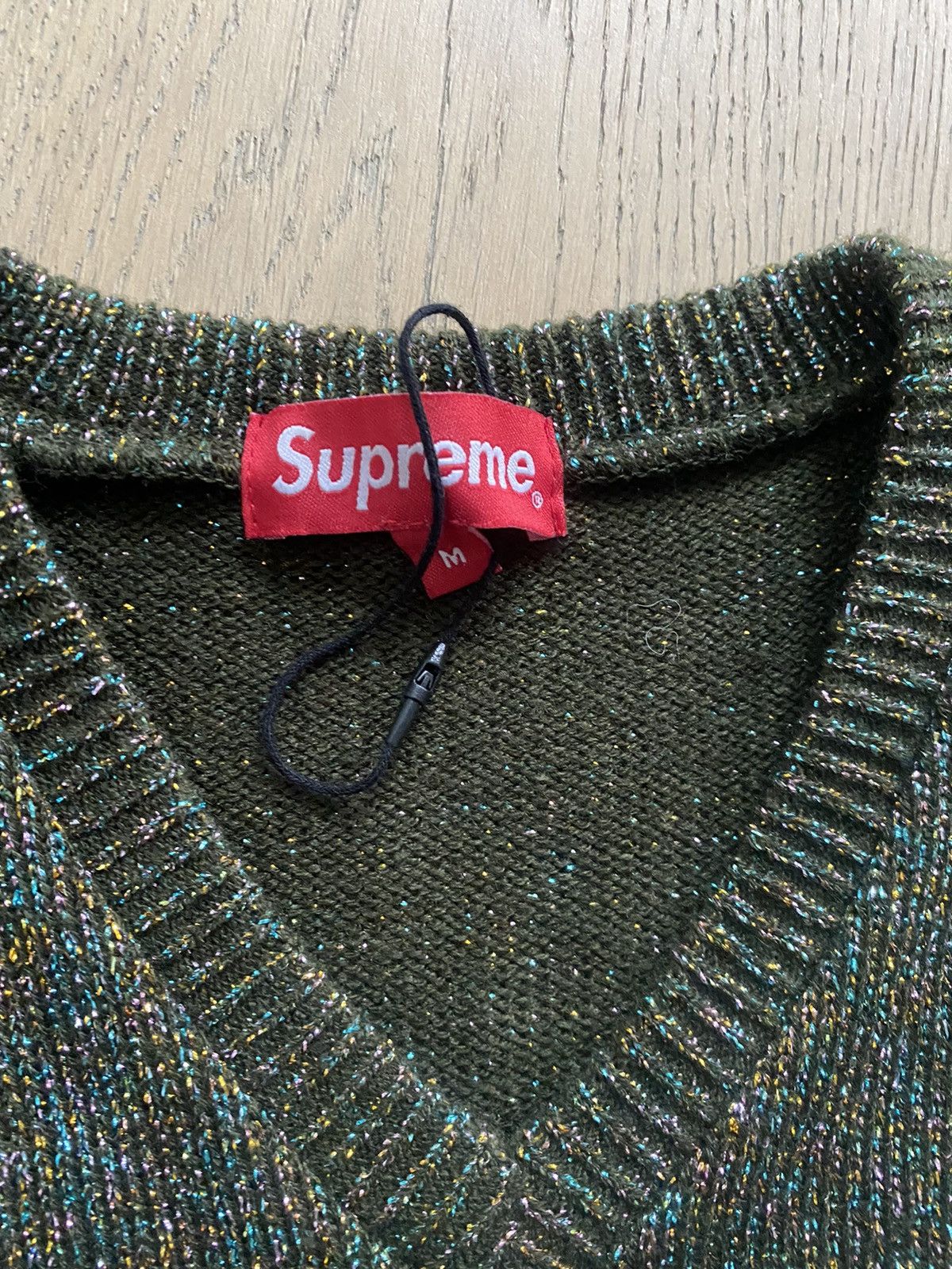 Supreme Supreme lurex glitter sweater sz M Size US M / EU 48-50 / 2 - 4 Thumbnail