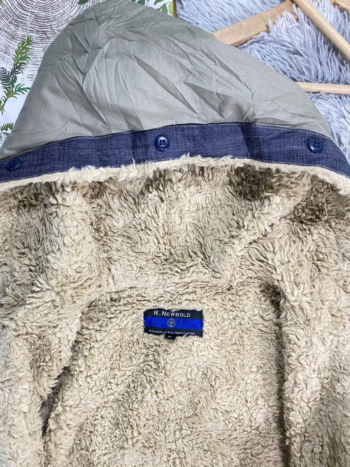 Paul Smith × R.Newbold × Vintage Vintage Paul Smith R Newbold Green Army Parka size M Size US M / EU 48-50 / 2 - 7 Thumbnail