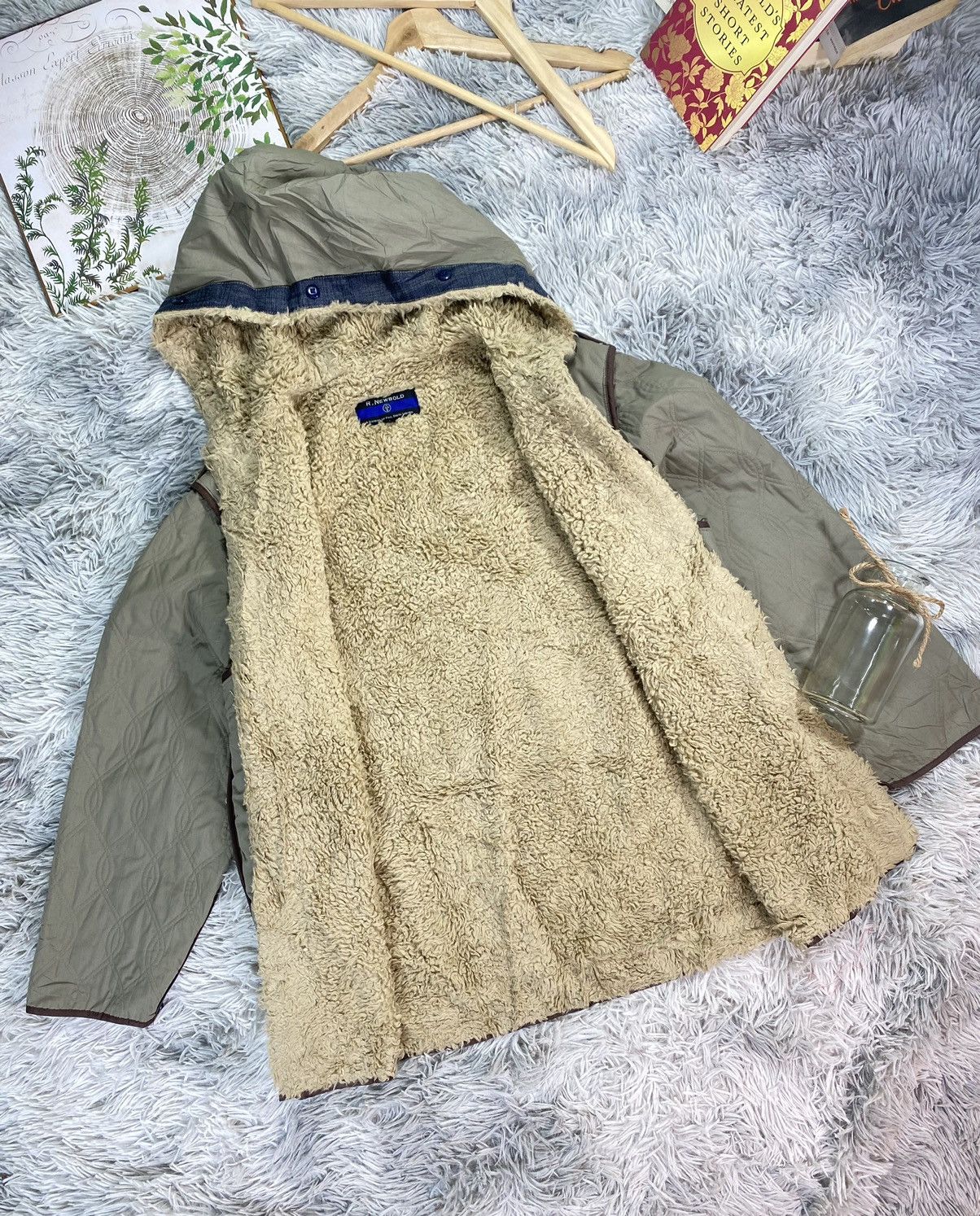 Paul Smith × R.Newbold × Vintage Vintage Paul Smith R Newbold Green Army Parka size M Size US M / EU 48-50 / 2 - 2 Thumbnail