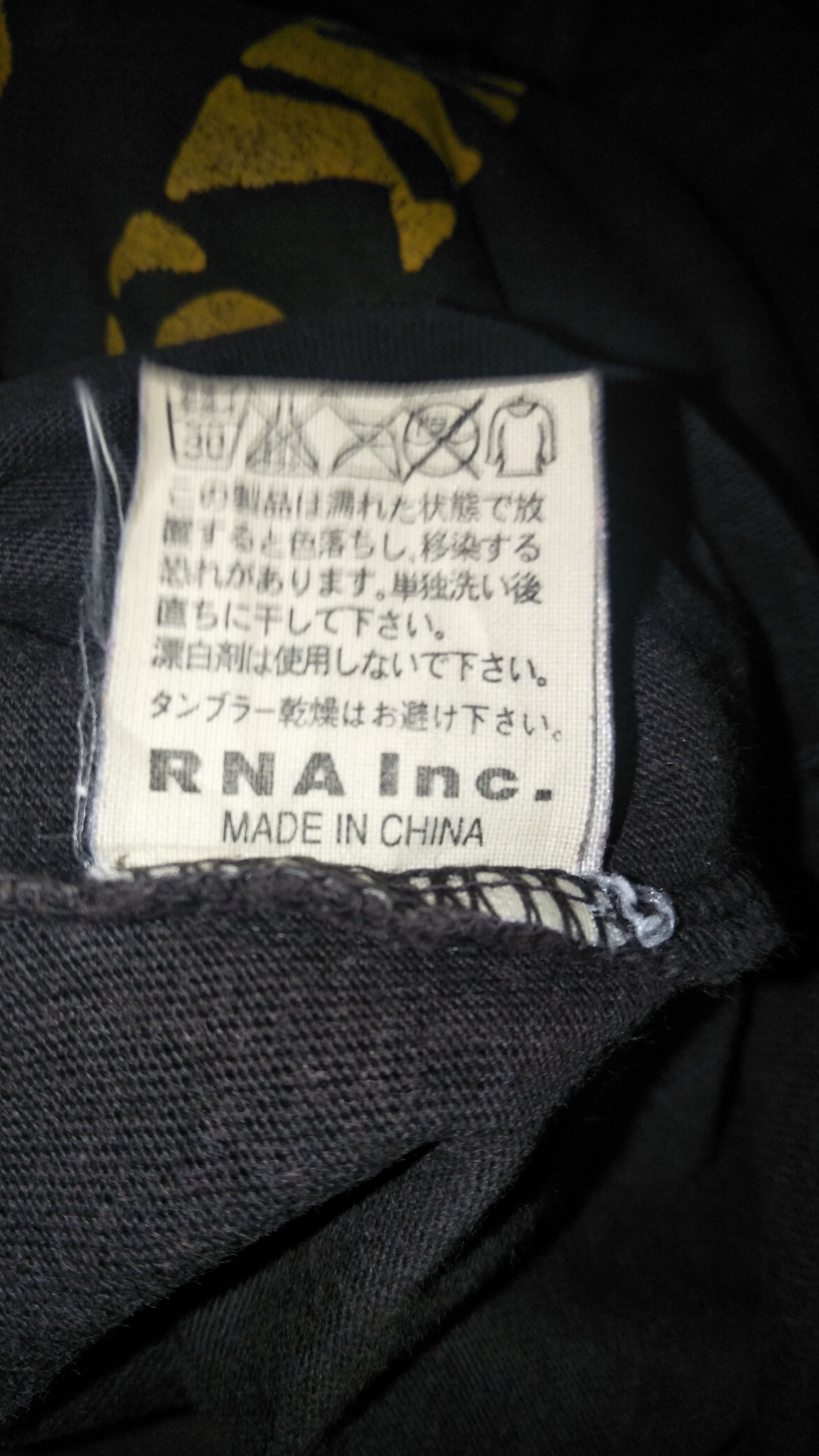 Japanese Brand × Vintage VINTAGE T SHIRT RNA WALK ON THE DARK SIDE Size US M / EU 48-50 / 2 - 6 Thumbnail