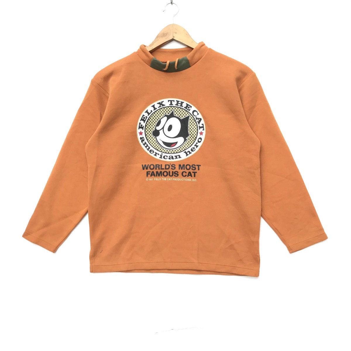 Vintage Vintage 90’s Felix The Cat Sweatshirt Big Logo Felix Size US S / EU 44-46 / 1 - 1 Thumbnail