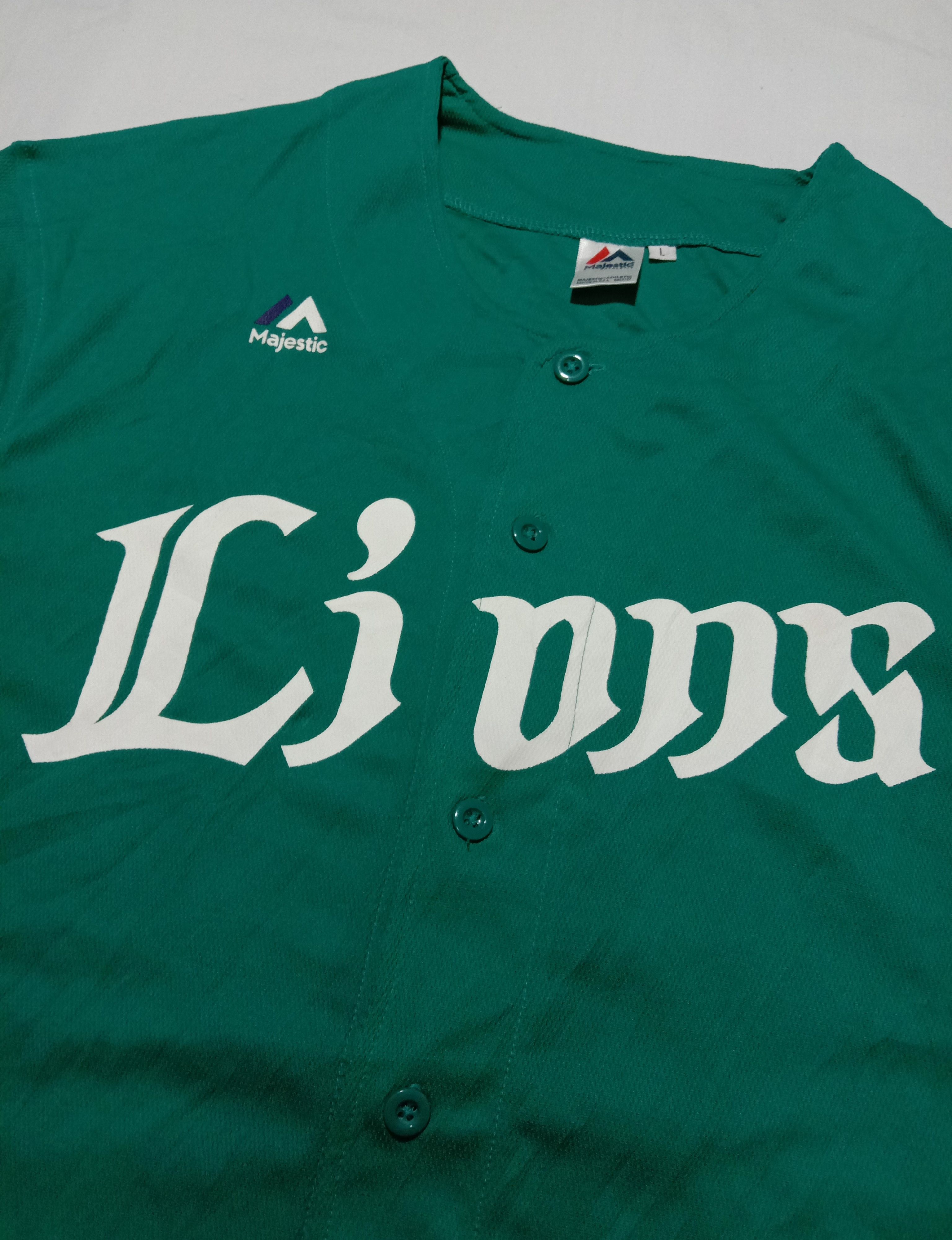 Japanese Brand × Majestic × Sports Specialties Lions Saitama Seibu NPB Japan Baseball Jersey Size US L / EU 52-54 / 3 - 3 Thumbnail