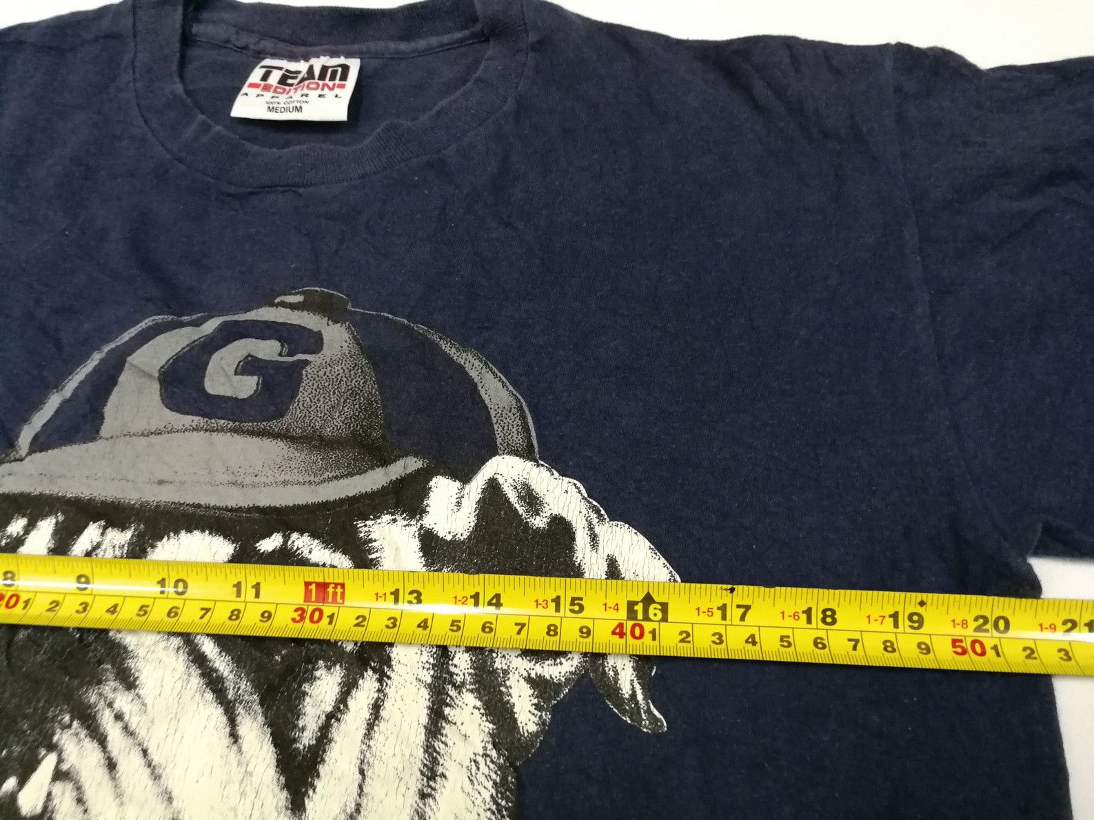 NFL Vintage Georgetown HOYAS Tee NFL Athletic Sportswear Size US M / EU 48-50 / 2 - 6 Thumbnail