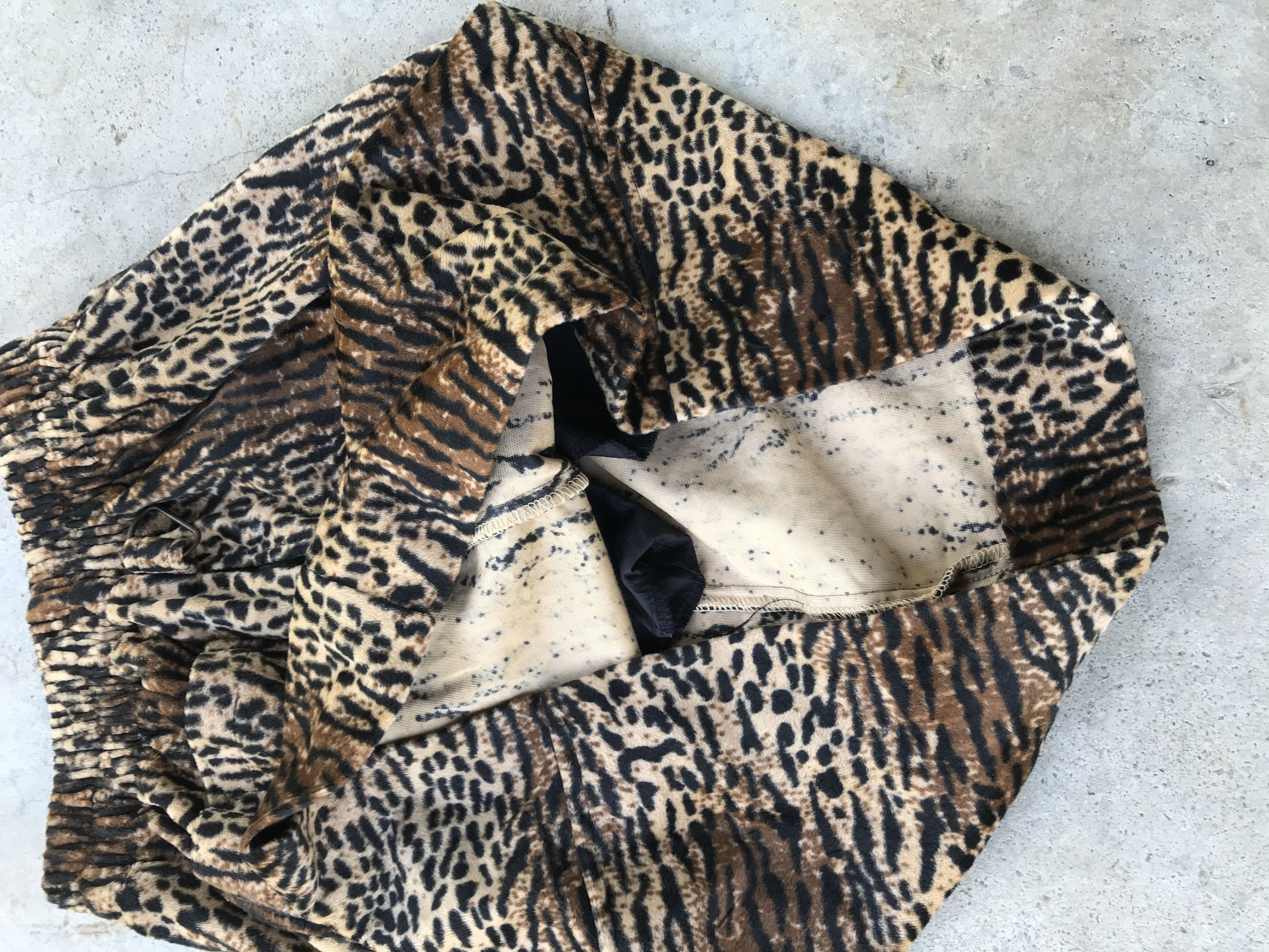 Japanese Brand Vintage tiger printed skirt Size 26" / US 2 / IT 38 - 5 Thumbnail