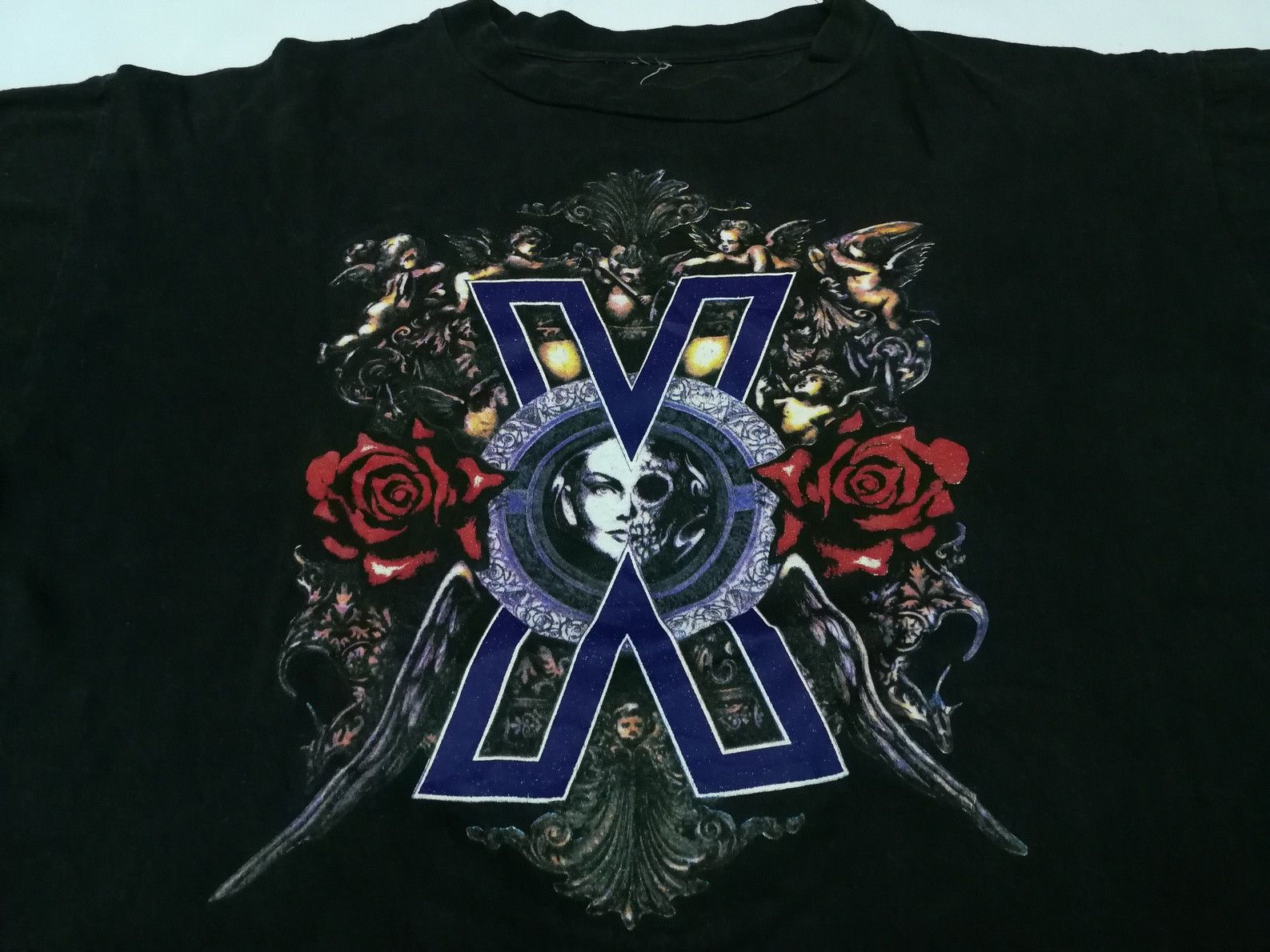 Band Tees Vintage 90s 1991 X-JAPAN VIOLENCE IN JEALOUSY Tour Tee Size US L / EU 52-54 / 3 - 3 Thumbnail