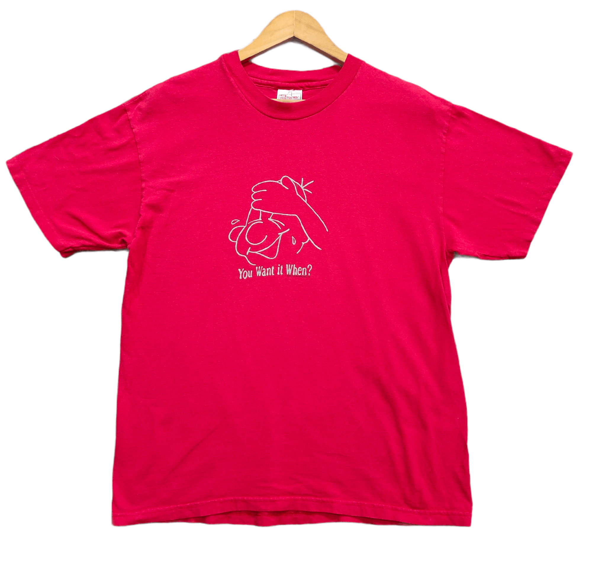 Vintage You Want It When vintage @96 tshirt saiz Large Size US L / EU 52-54 / 3 - 2 Thumbnail