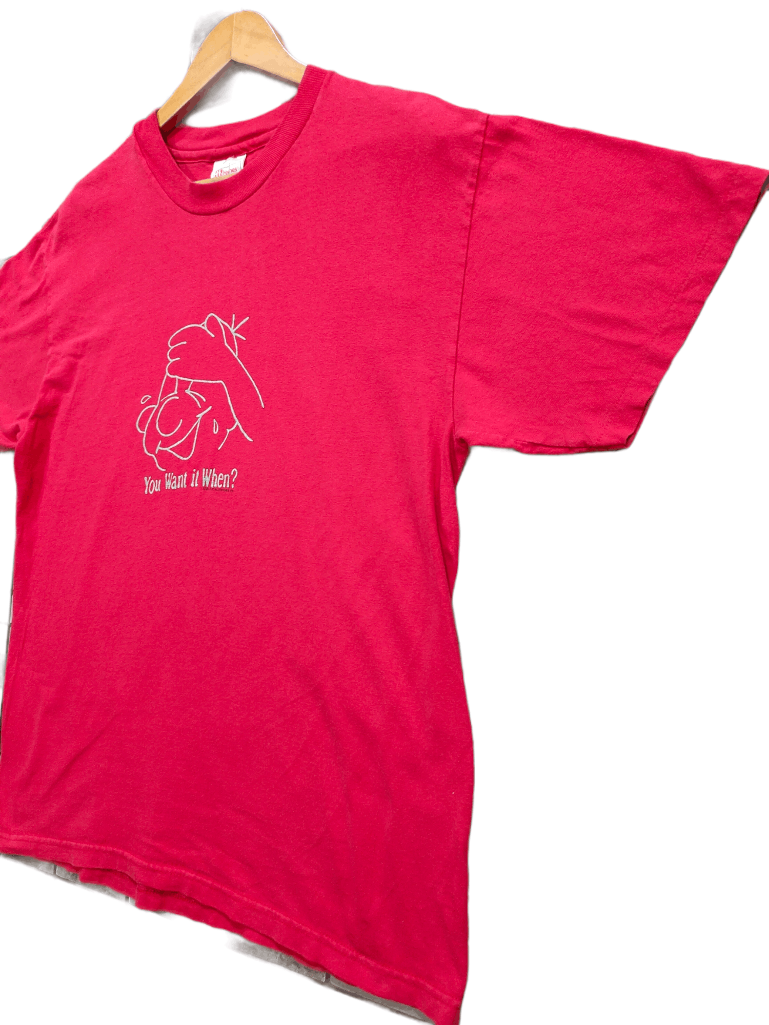 Vintage You Want It When vintage @96 tshirt saiz Large Size US L / EU 52-54 / 3 - 3 Thumbnail