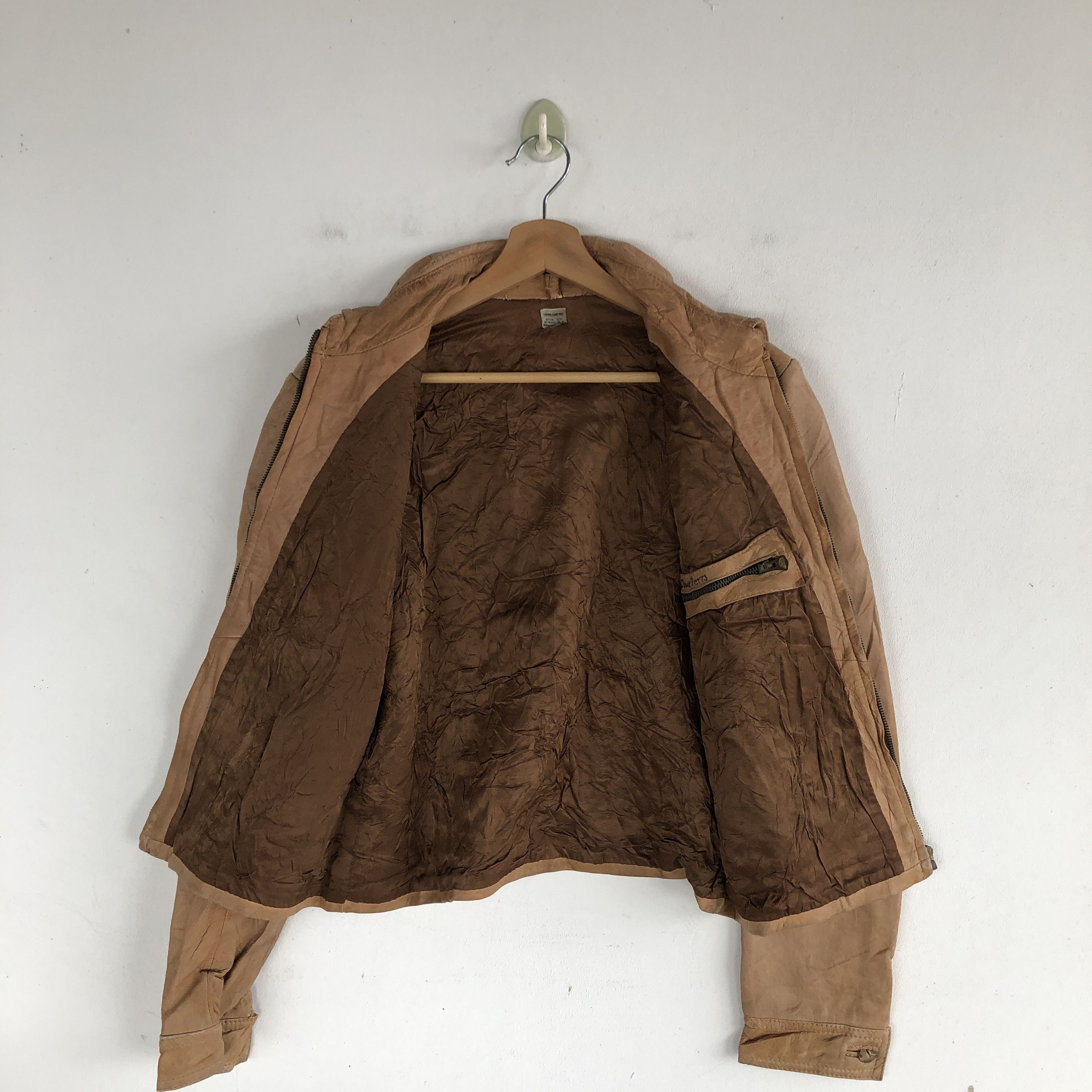 Vintage Vintage Japanese Leather Jacket Genuine Leather Jacket Size US S / EU 44-46 / 1 - 13 Thumbnail