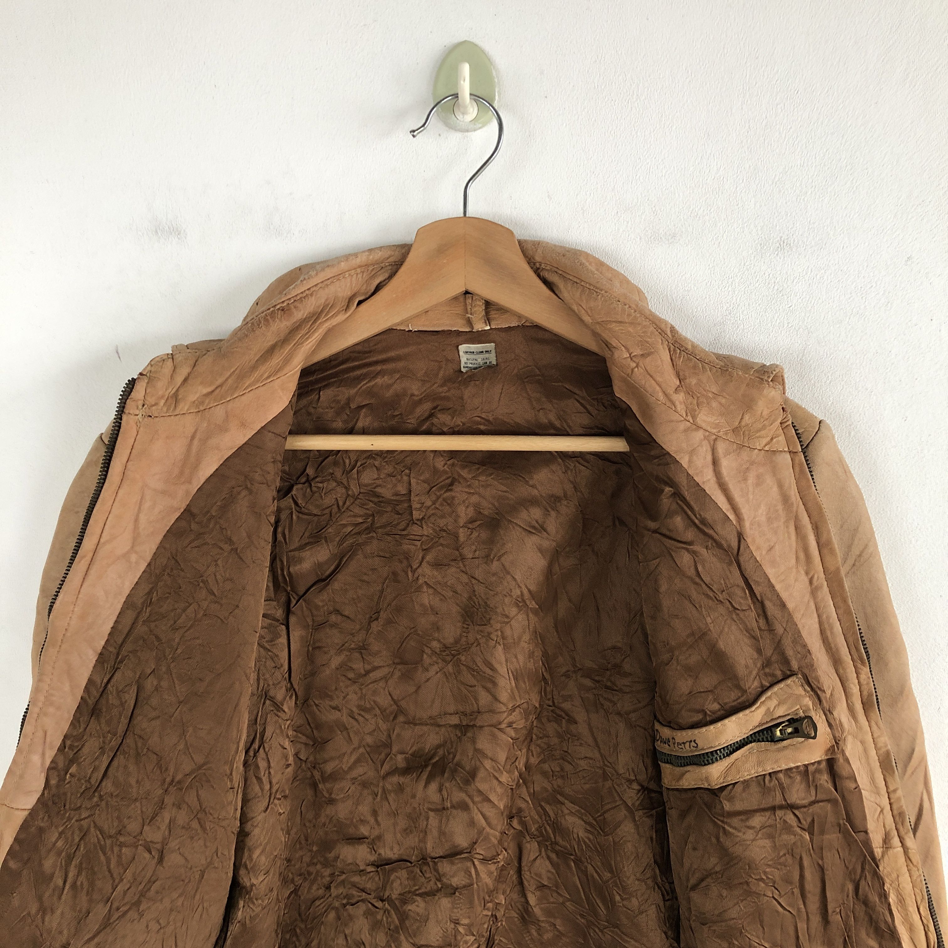 Vintage Vintage Japanese Leather Jacket Genuine Leather Jacket Size US S / EU 44-46 / 1 - 14 Thumbnail