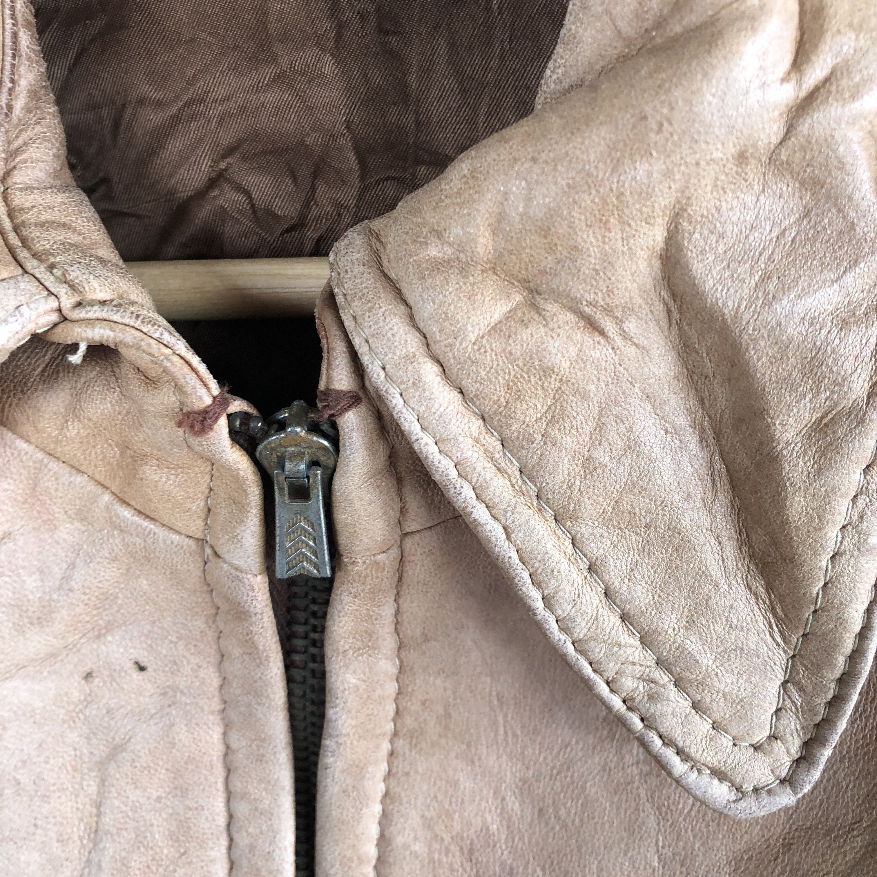 Vintage Vintage Japanese Leather Jacket Genuine Leather Jacket Size US S / EU 44-46 / 1 - 6 Thumbnail