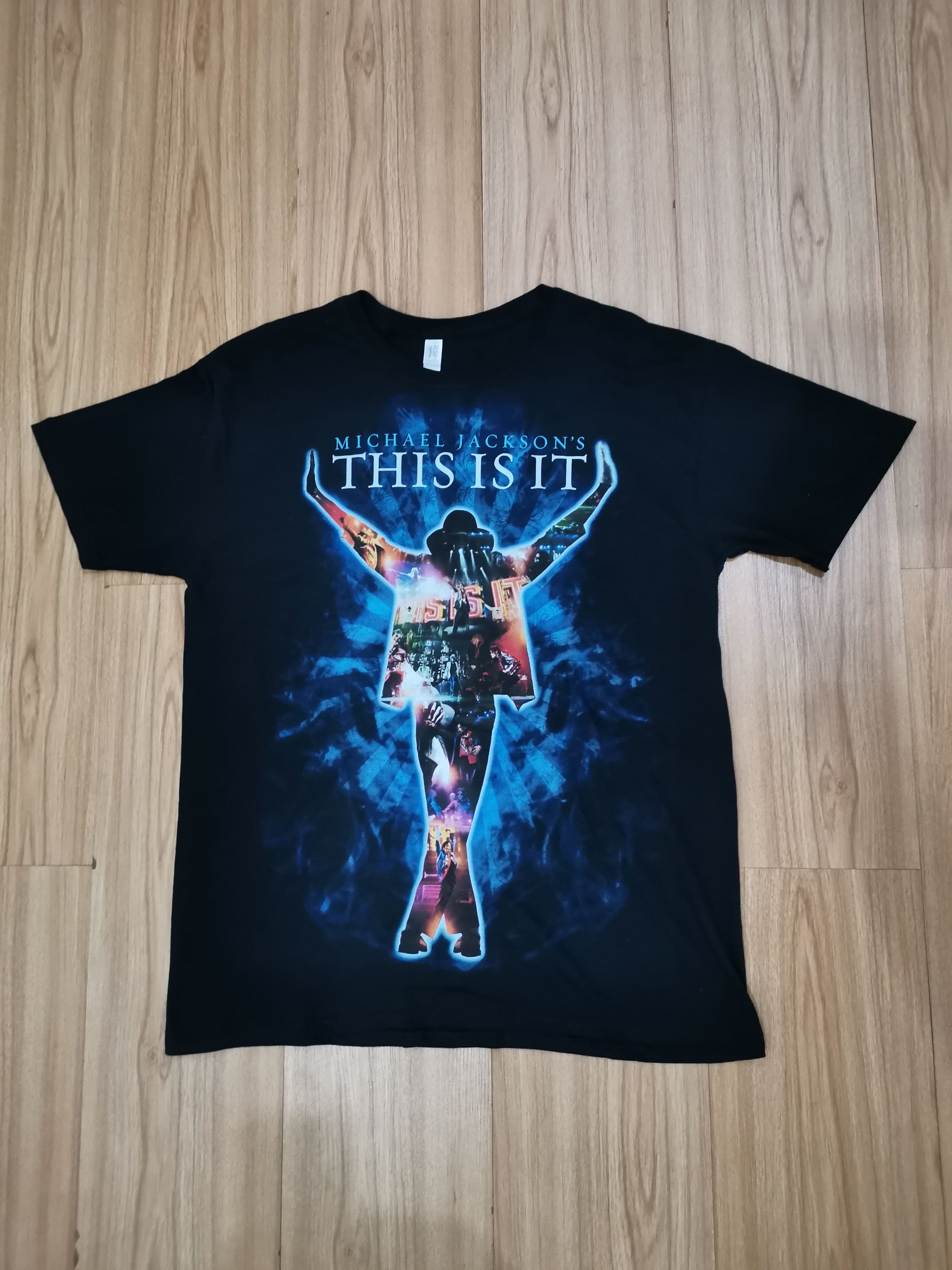 Band Tees × Gildan × Michael Jackson "THIS IS IT" MICHAEL JACKSON TOUR TEE - LARGE SIZE Size US L / EU 52-54 / 3 - 1 Thumbnail