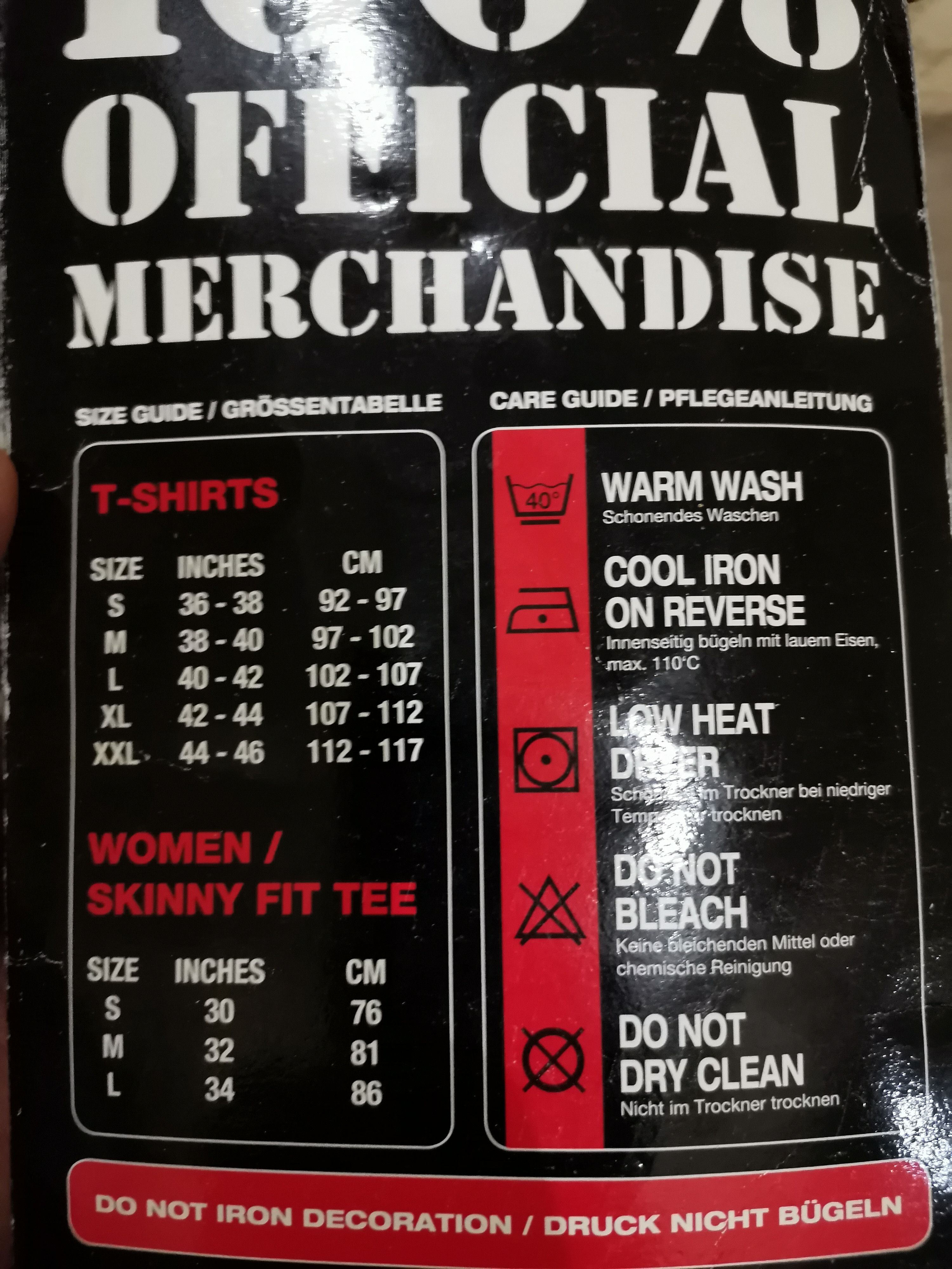 Band Tees × Gildan × Michael Jackson "THIS IS IT" MICHAEL JACKSON TOUR TEE - LARGE SIZE Size US L / EU 52-54 / 3 - 7 Thumbnail