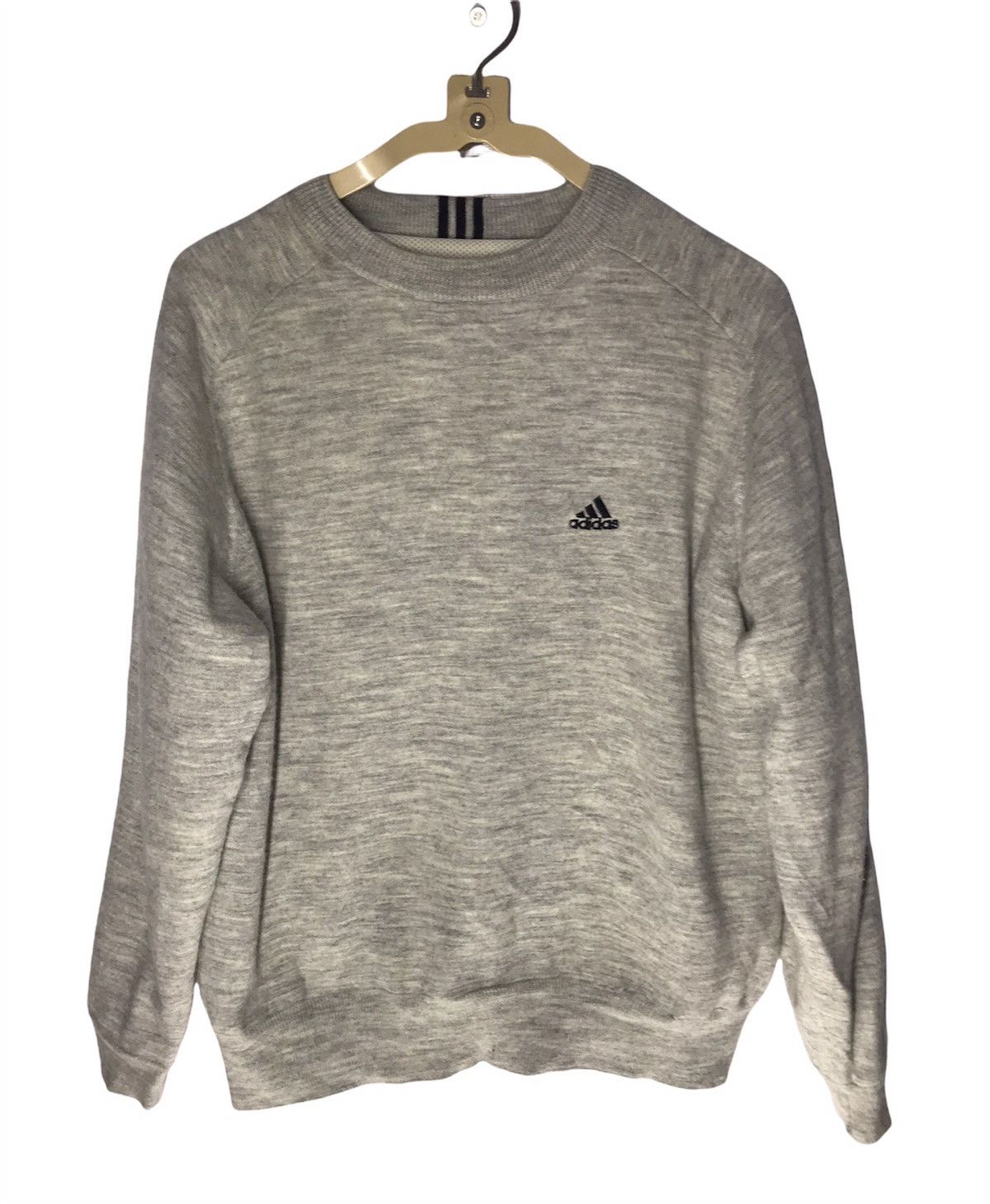 Adidas Adidas wool sweatshirt small logo Size US M / EU 48-50 / 2 - 2 Thumbnail
