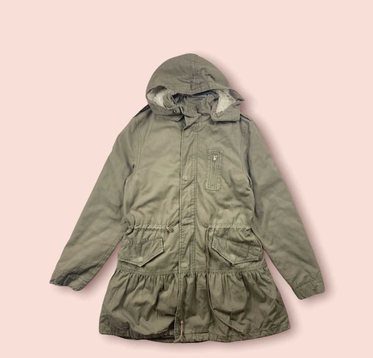 Olive Des Olive Coat Grailed