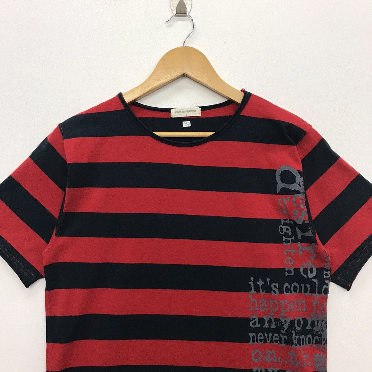 Japanese Brand × Seditionaries Rare!! Japanese Brand Power To The People Seditionaries Tee Size US M / EU 48-50 / 2 - 2 Thumbnail