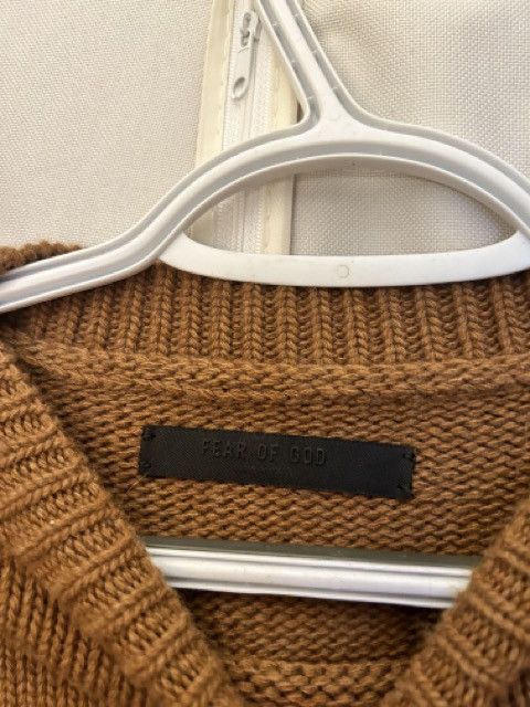 Fear of God fog Wool Cashmere Sweater Brown Size US S / EU 44-46 / 1 - 8 Thumbnail