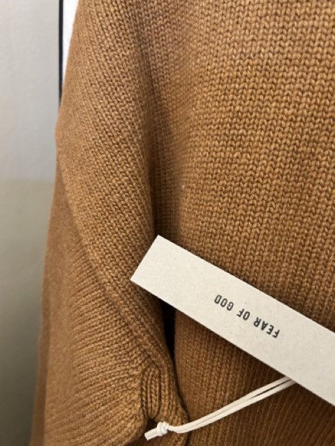 Fear of God fog Wool Cashmere Sweater Brown Size US S / EU 44-46 / 1 - 7 Thumbnail