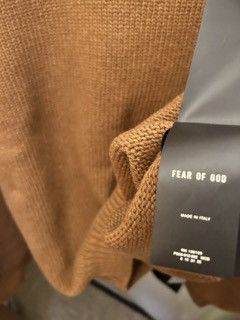 Fear of God fog Wool Cashmere Sweater Brown Size US S / EU 44-46 / 1 - 5 Thumbnail
