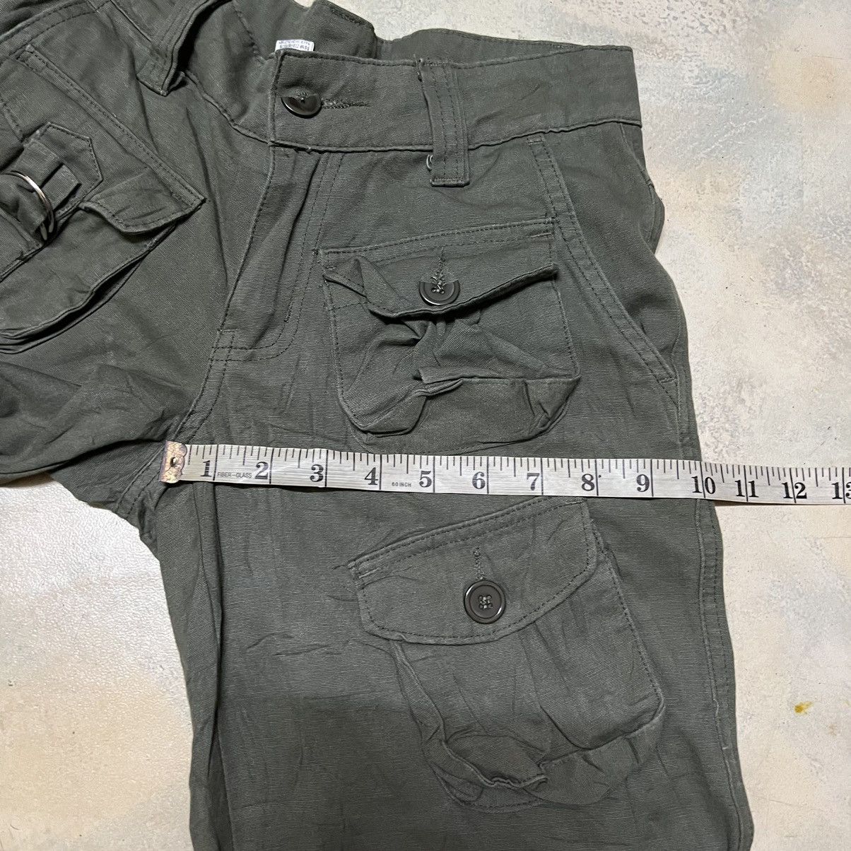 Japanese Brand Japanese Brand Multipockets Tactical Style Cargo Pants Size US 28 / EU 44 - 11 Thumbnail