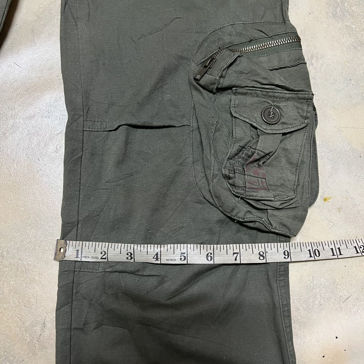 Japanese Brand Japanese Brand Multipockets Tactical Style Cargo Pants Size US 28 / EU 44 - 12 Thumbnail