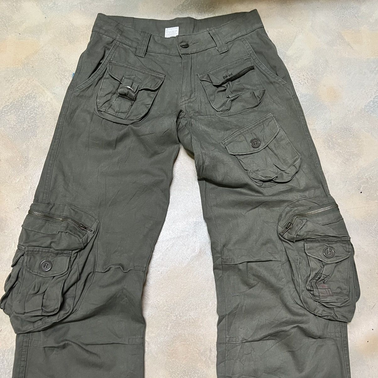 Japanese Brand Japanese Brand Multipockets Tactical Style Cargo Pants Size US 28 / EU 44 - 3 Thumbnail
