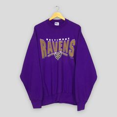 Vintage Baltimore Ravens 2001 AFC Champions Crewneck Sweater