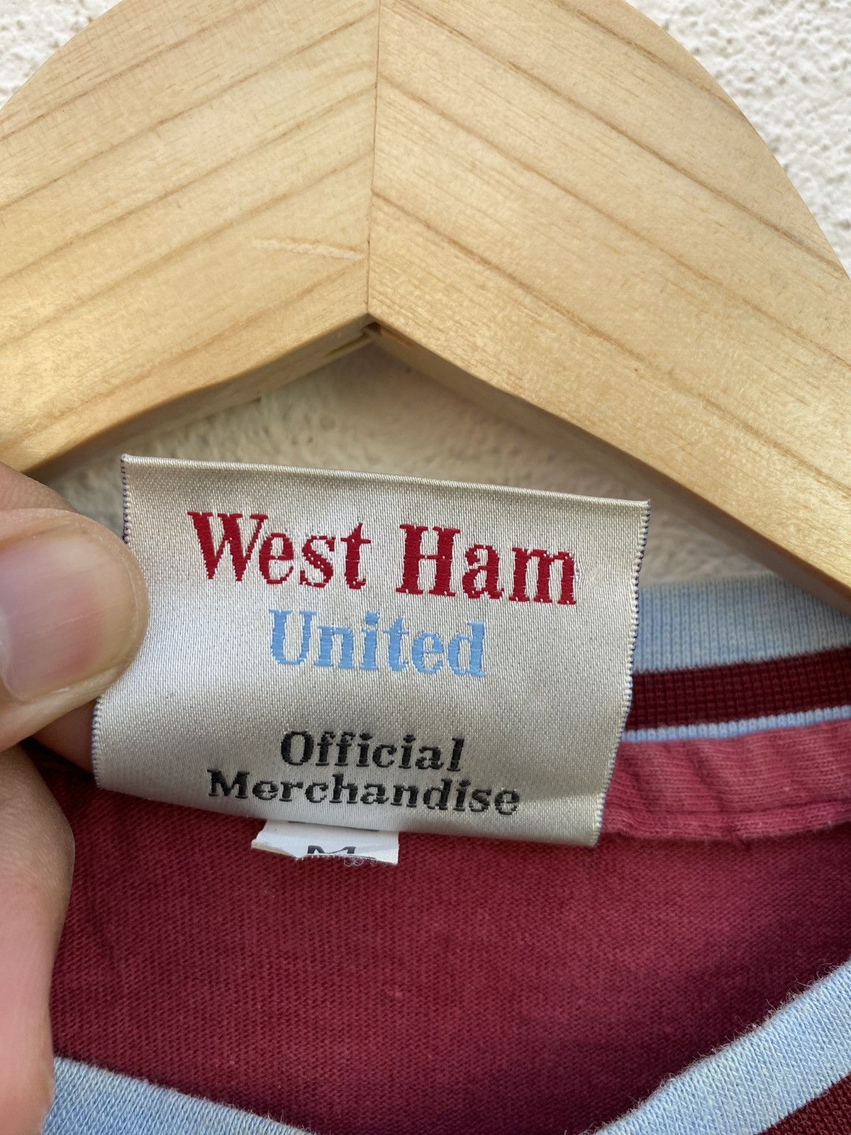 West ham united wembley 1975 shirt